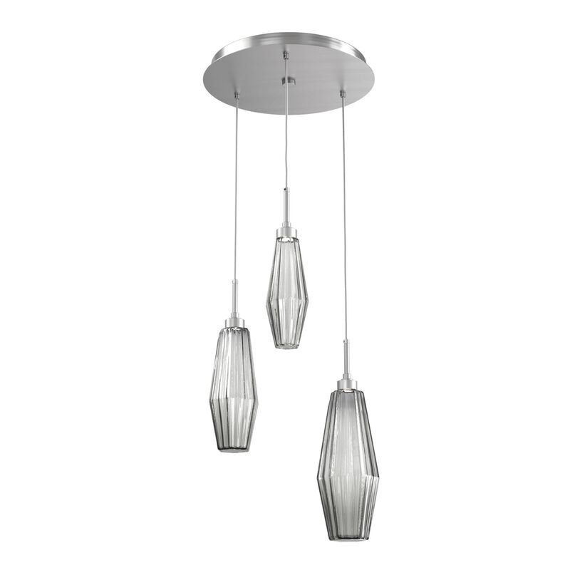 Aalto 17 Inch 3 Light Multi Light Pendant by Hammerton Studio