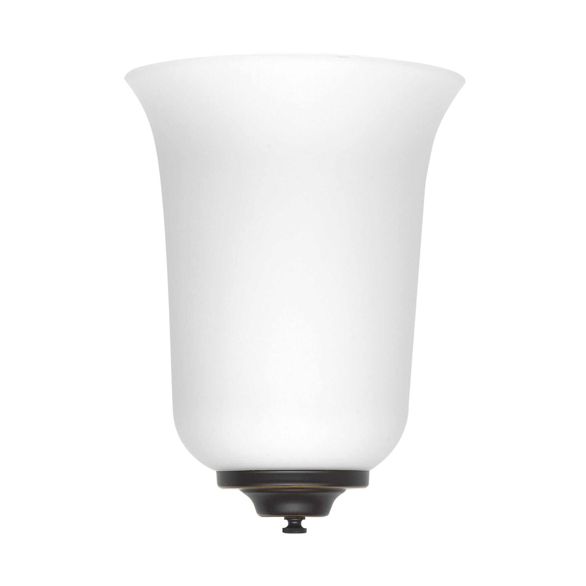 Shown in Heirloom Bronze finish and Opal Cased Etched  Diffuser glass and Opal Cased Etched Glass Diffuser shade