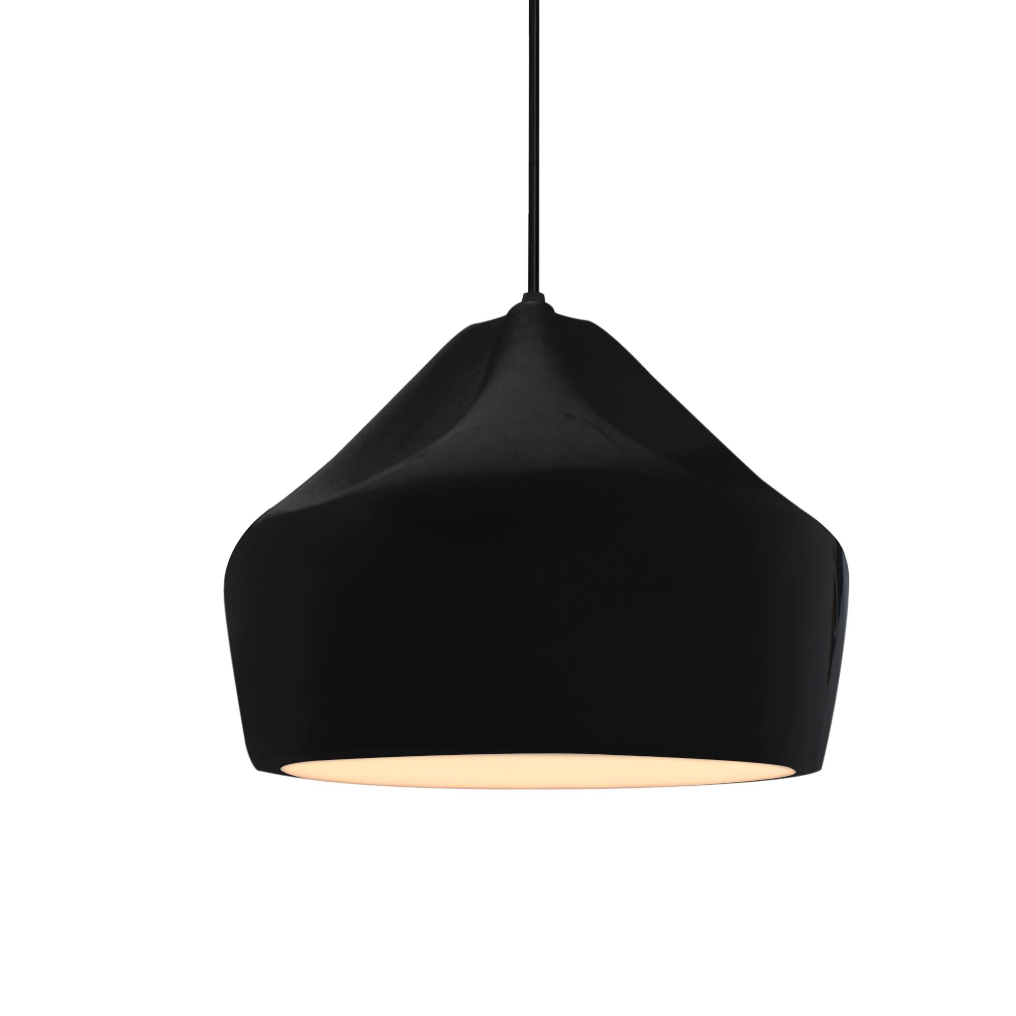 Shown in Matte Black finish and Gloss Black shade