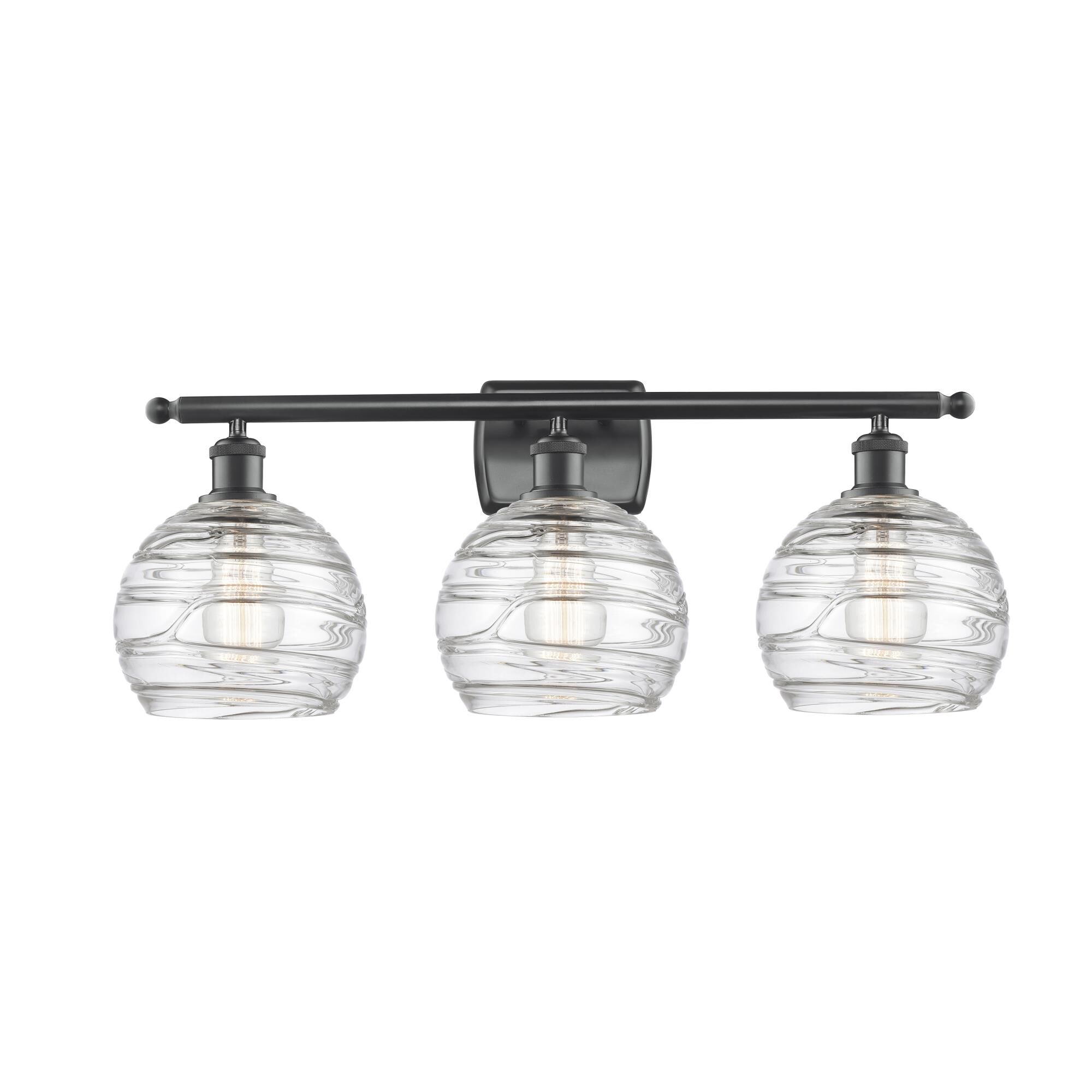 Bruno Marashlian Athens Deco Swirl 28 Inch Bath Vanity Light by Innovations Lighting