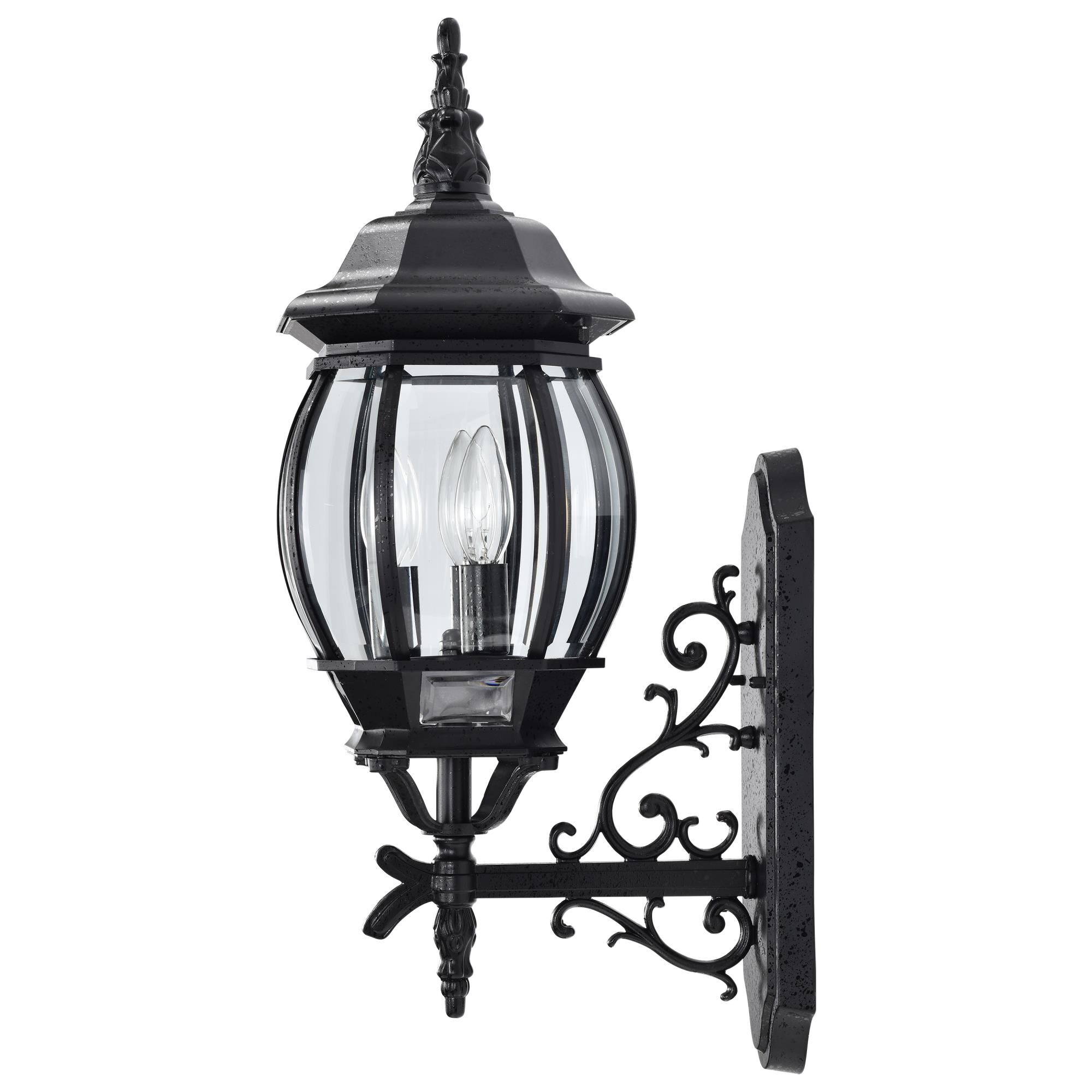 Central Park 23 Inch Tall 3 Light Outdoor Wall Light by Nuvo Lighting