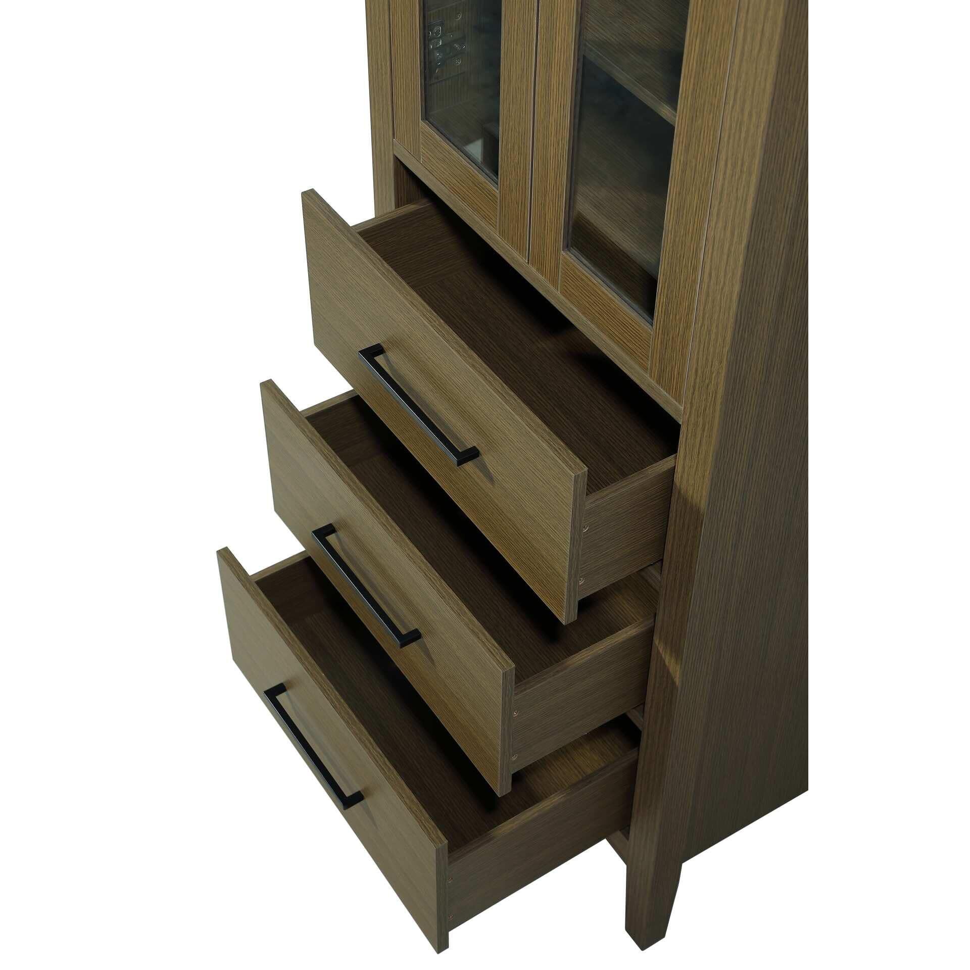 Shown in Chestnut Brown finish