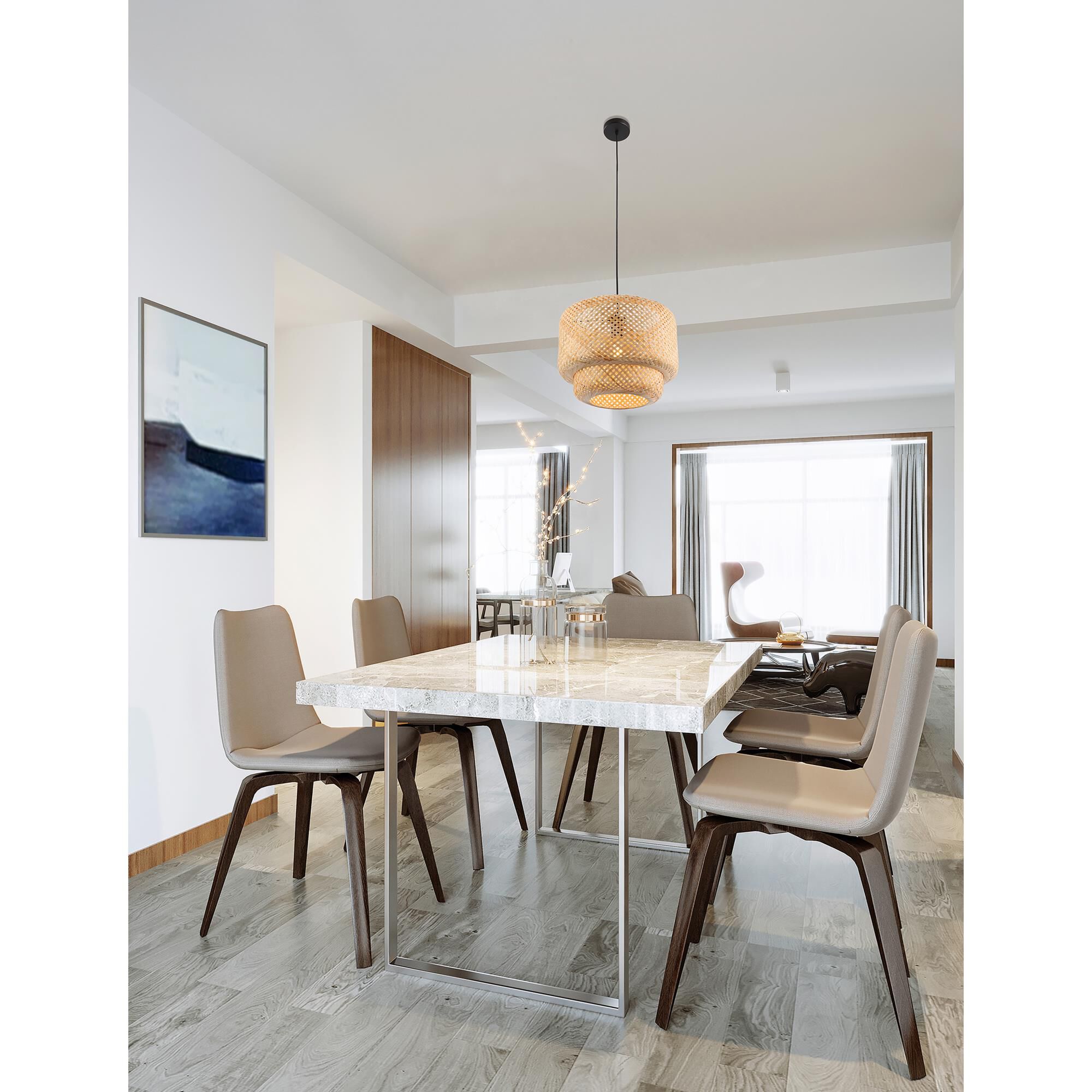 Eglo Lighting Hettonle 16 Inch Large Pendant