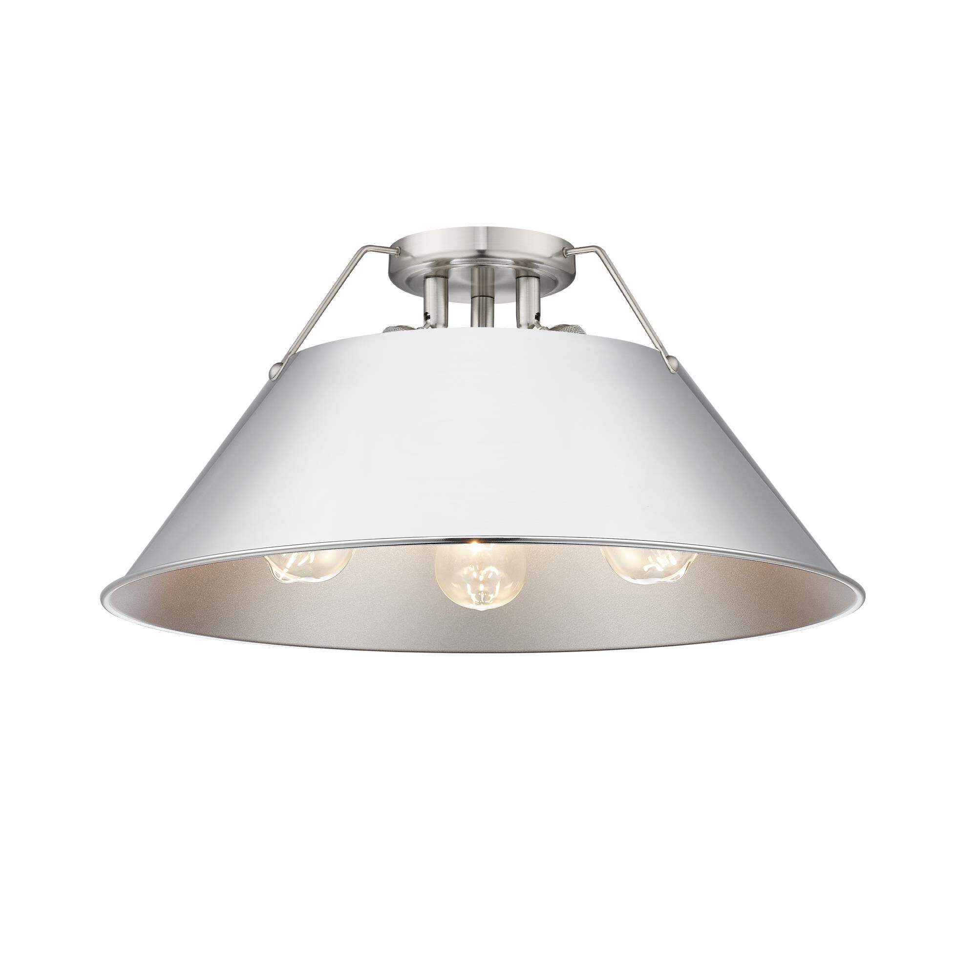 Orwell 19 Inch Semi Flush Mount by Golden Lighting