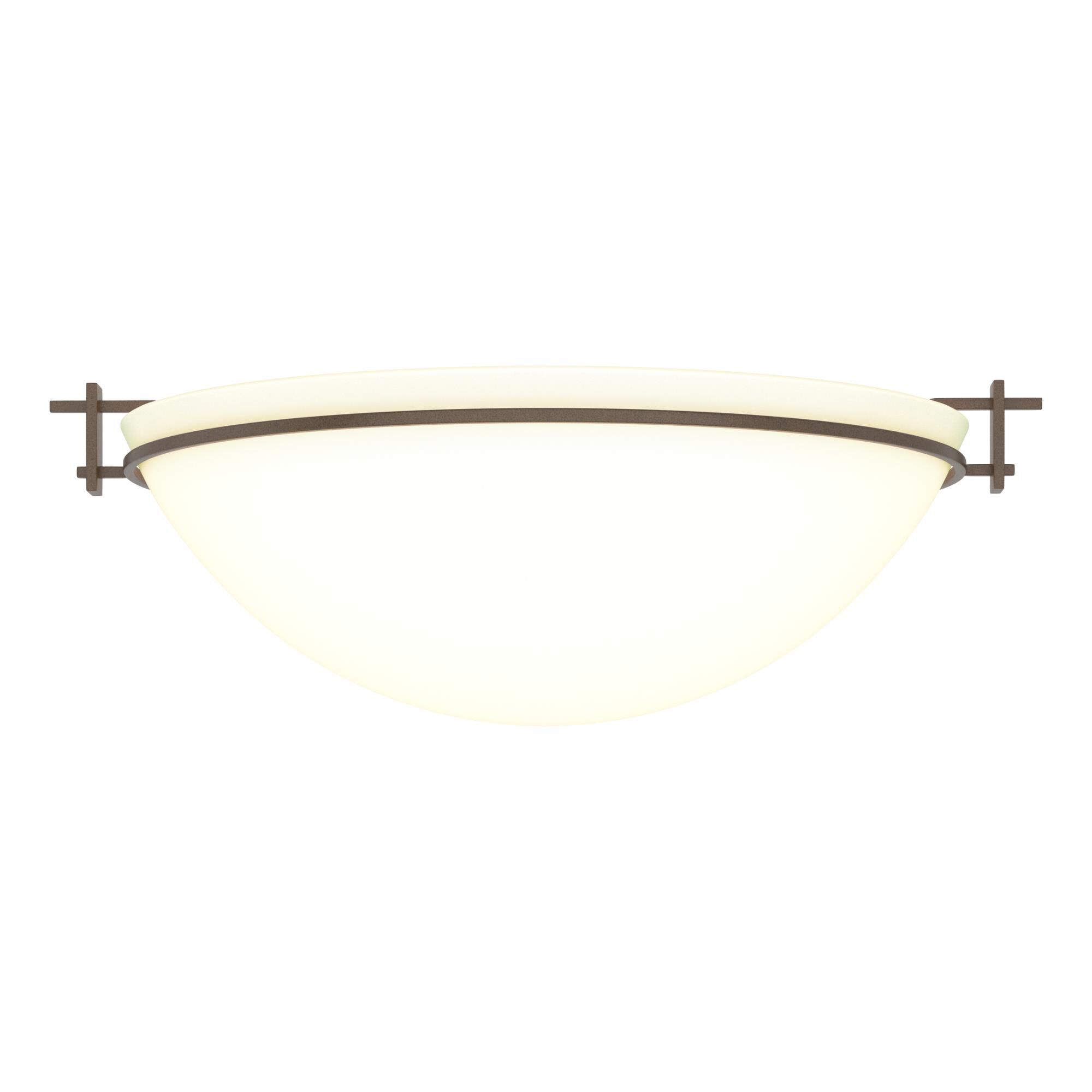 Moonband 15 Inch 3 Light Semi Flush Mount by Hubbardton Forge