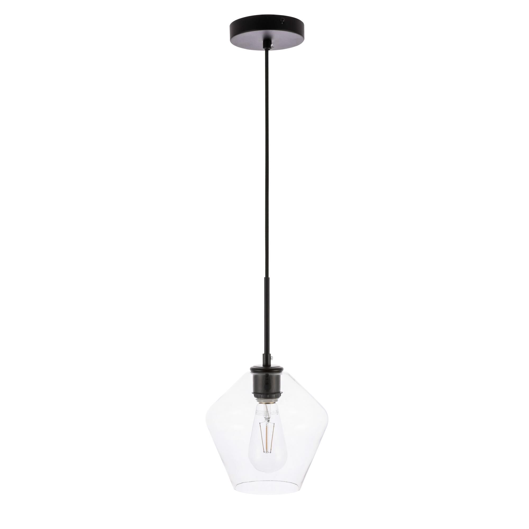 Gene 8 Inch Mini Pendant by Elegant Lighting