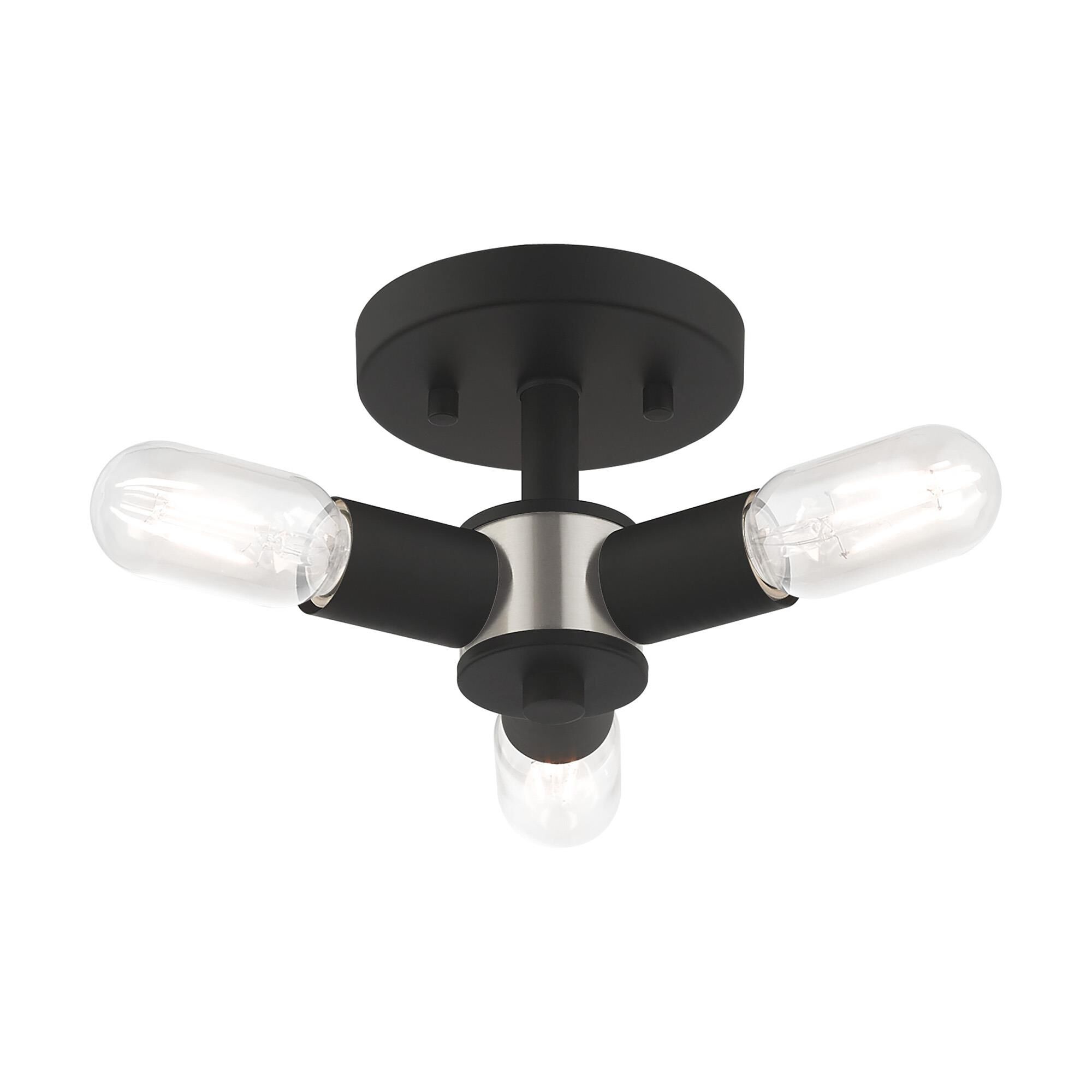 Copenhagen 3 Light Semi Flush Mount by Livex Lighting