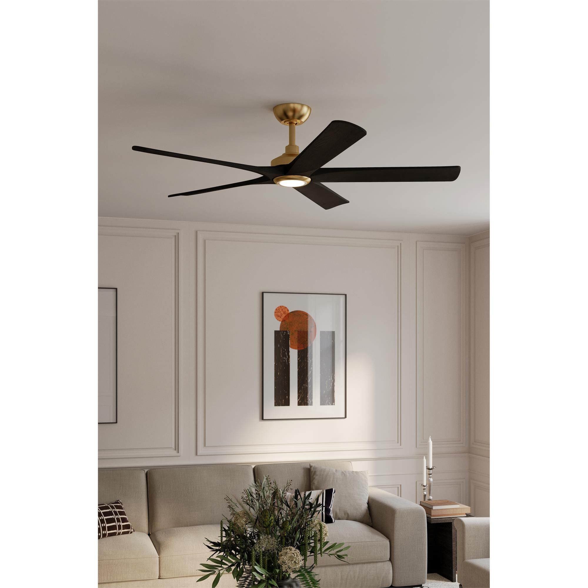 Shown in Heritage Brass finish and White Lens glass