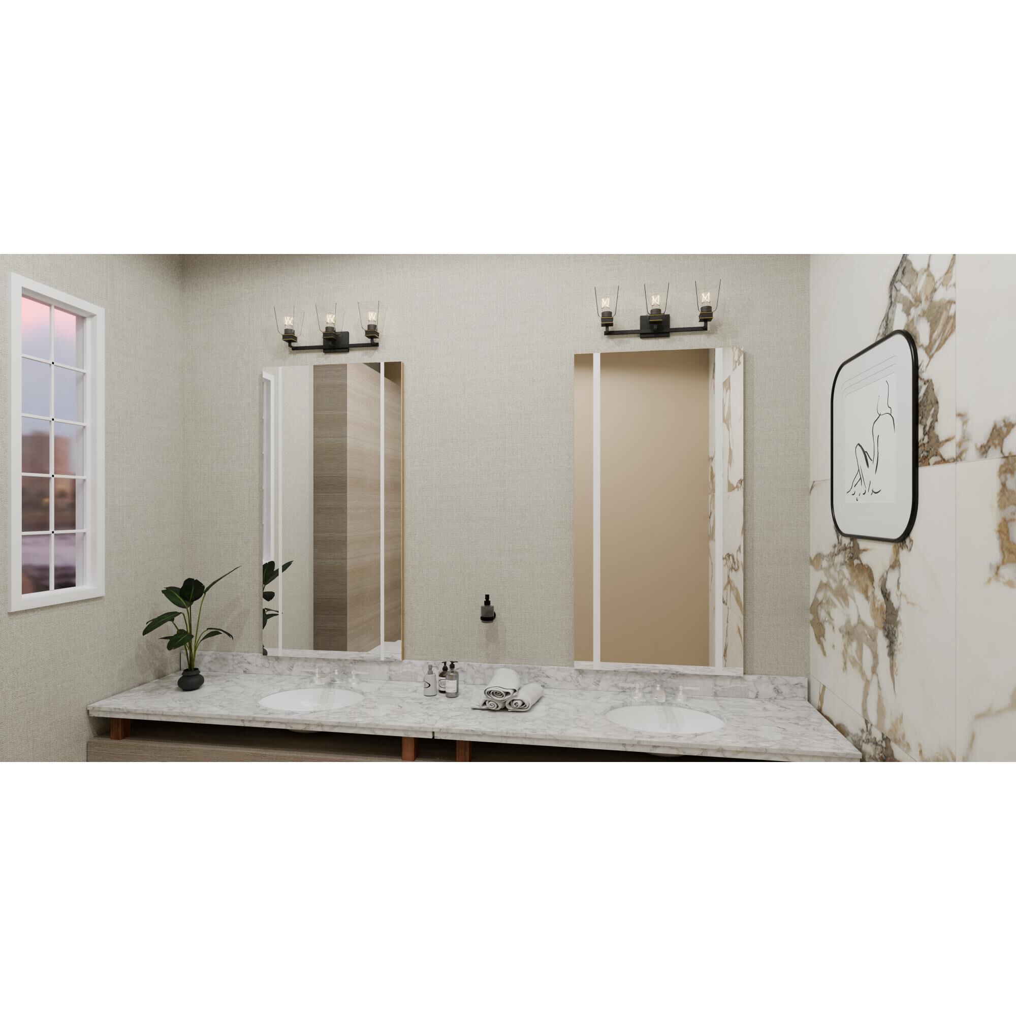 Almany 23 Inch Bath Vanity Light by Quoizel