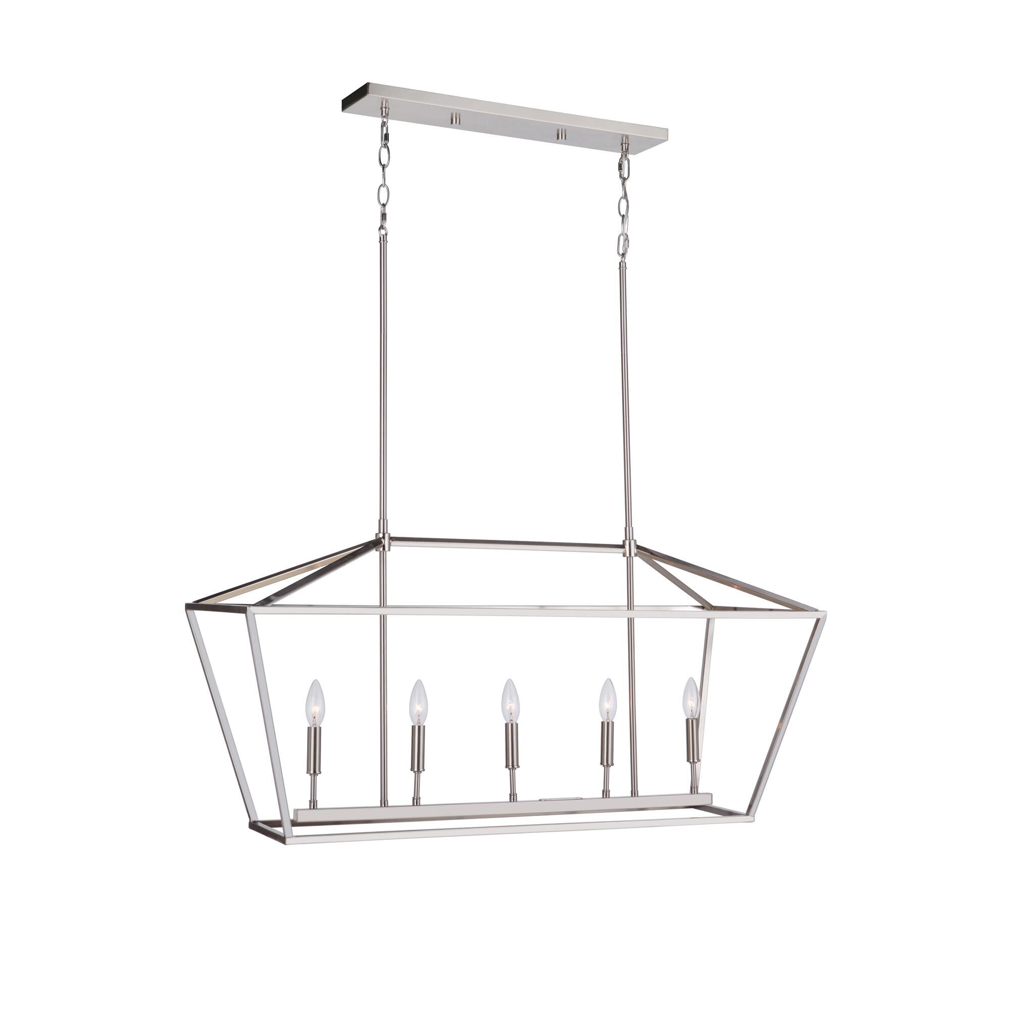 Shown in Brushed Polished Nickel finish