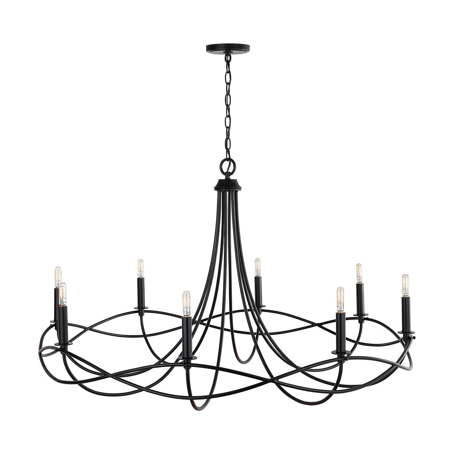 Sonnet 44 Inch 8 Light Chandelier by Capital Lighting Fixture Company