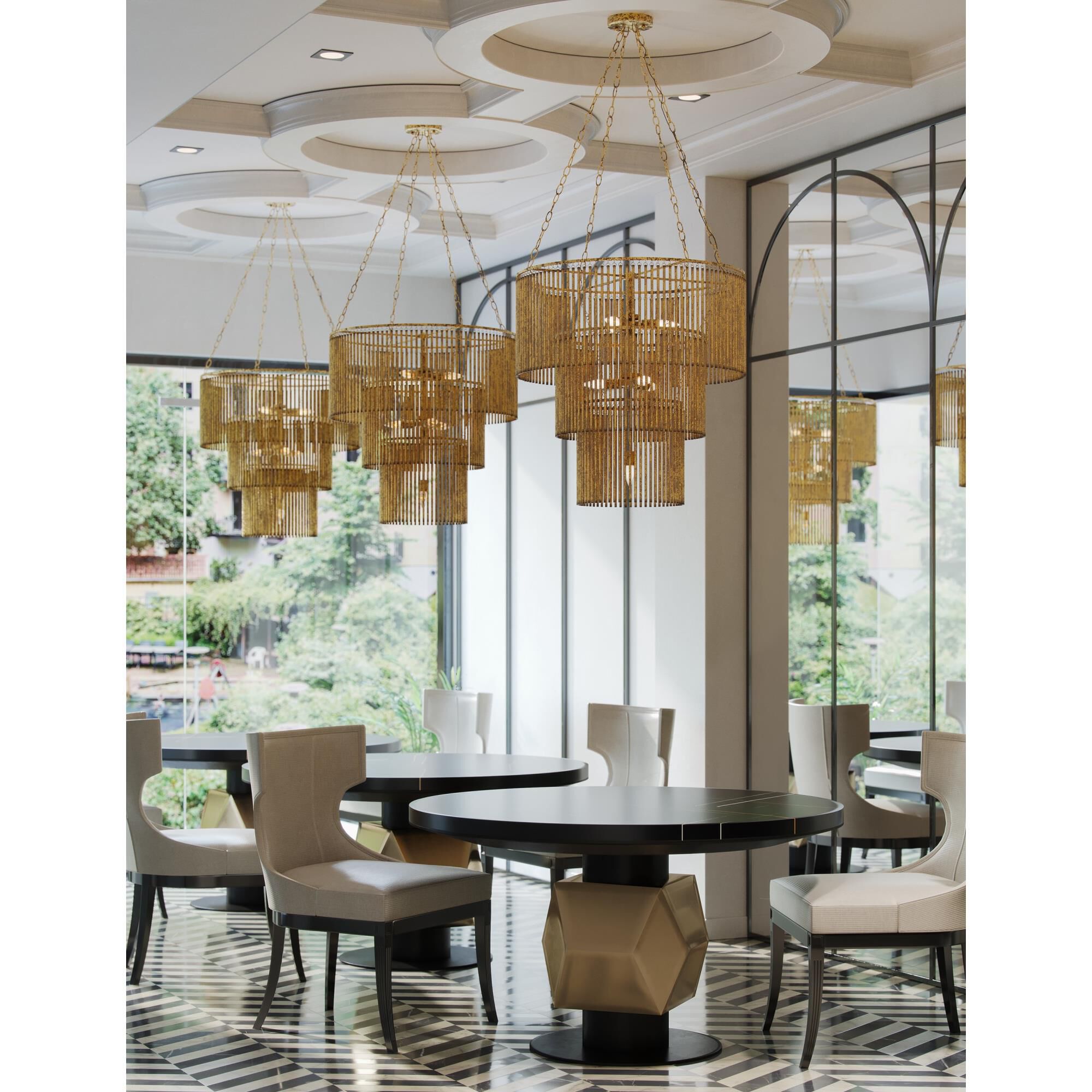 Shown in Gold Leaf finish