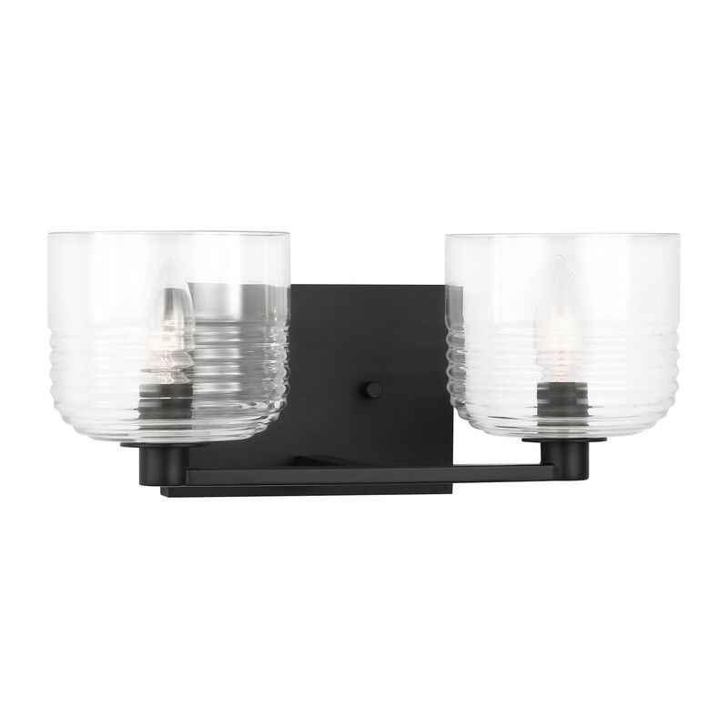 Drew & Jonathan Lochdale 15 Inch 2 Light Bath Vanity Light by Visual Comfort Studio