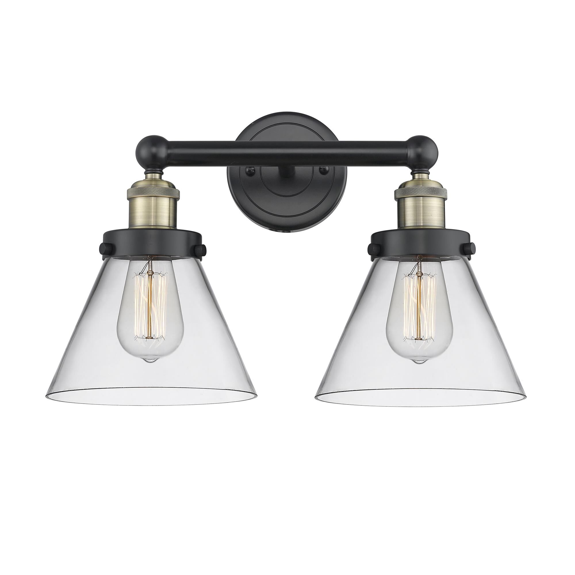 Bruno Marashlian Cone 17 Inch 2 Light Bath Vanity Light by Innovations Lighting