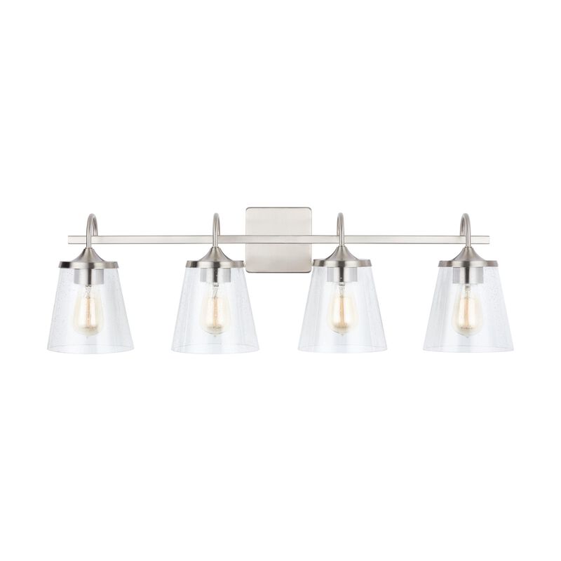 33 Inch 4 Light Bath Vanity Light by Capital Lighting Fixture Company