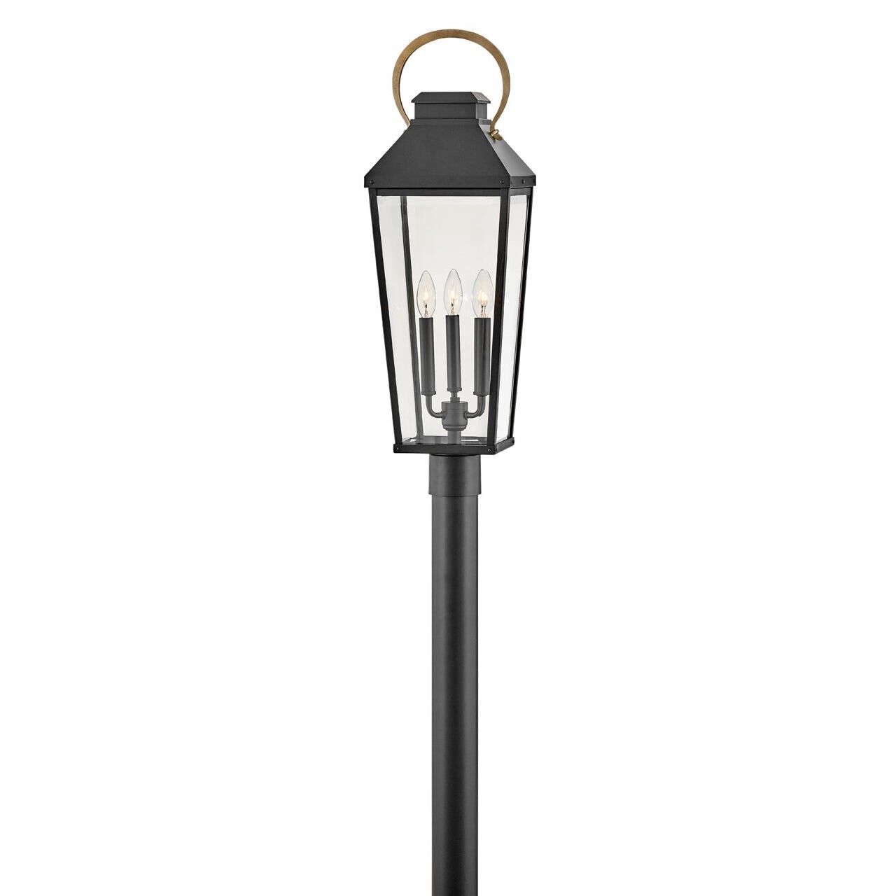 Dawson 29 Inch Tall 3 Light LED Outdoor Post Lamp by Hinkley Lighting