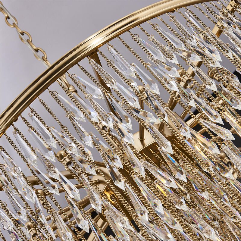 Frangia Large Pendant Light by Allegri
