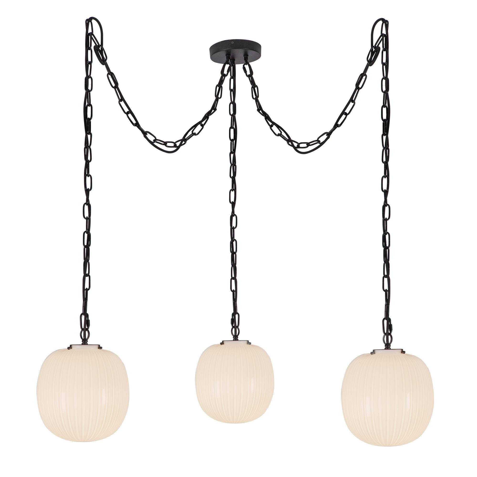 Peyton Fox Cherise 12 Inch 3 Light Multi Light Pendant,
