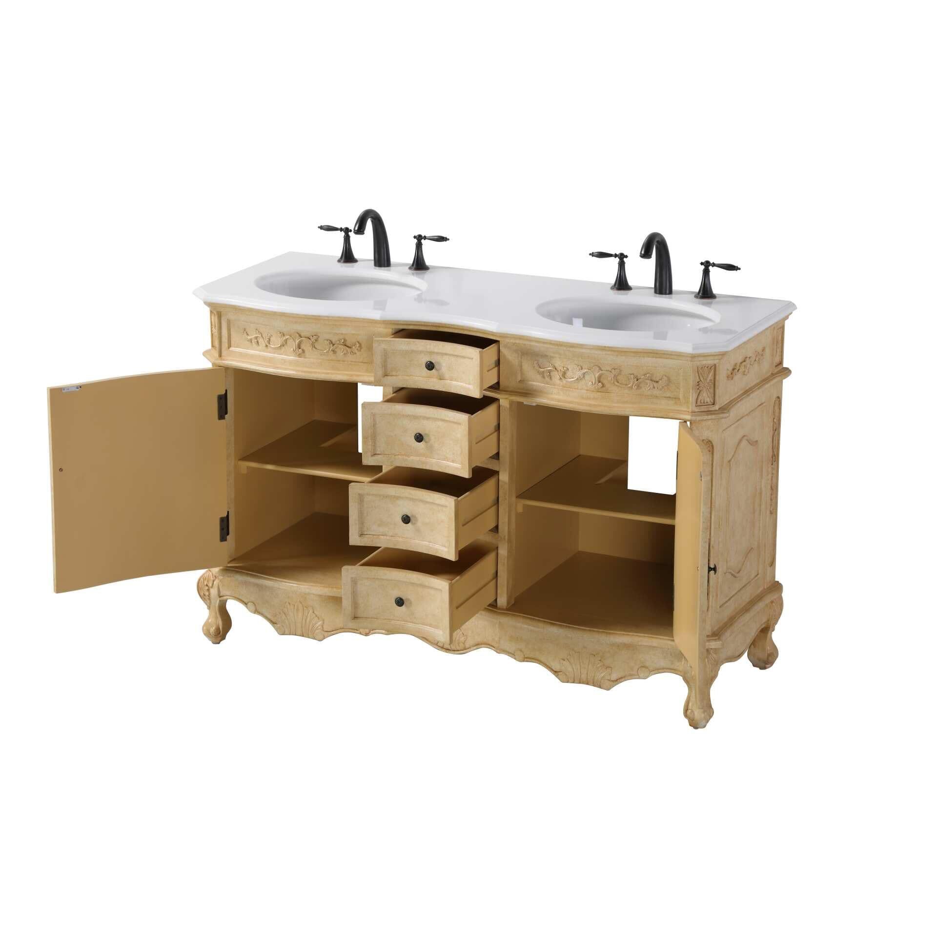 Shown in Antique Beige finish