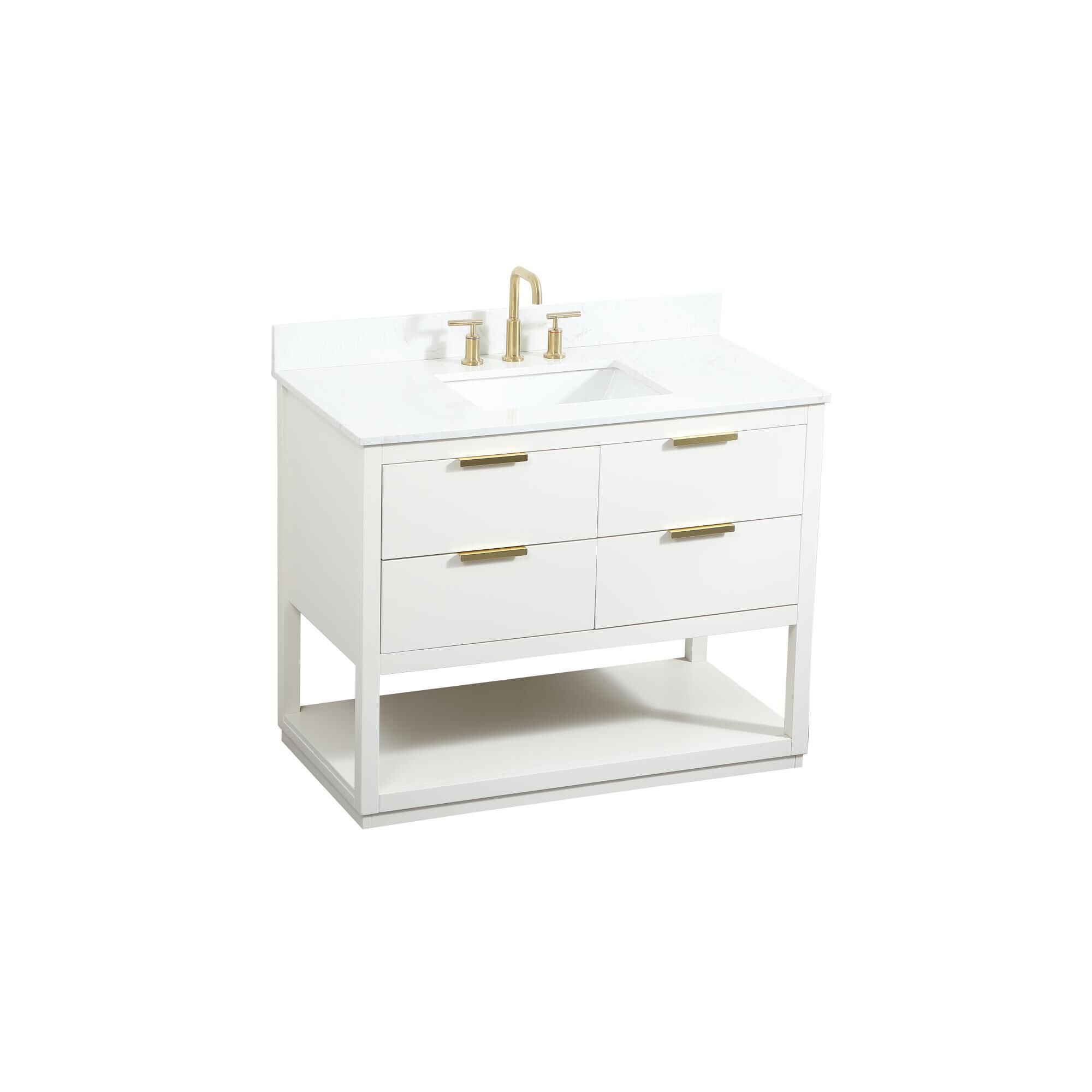 Larkin 42 Inch Bath Vanity by Elegant Decor