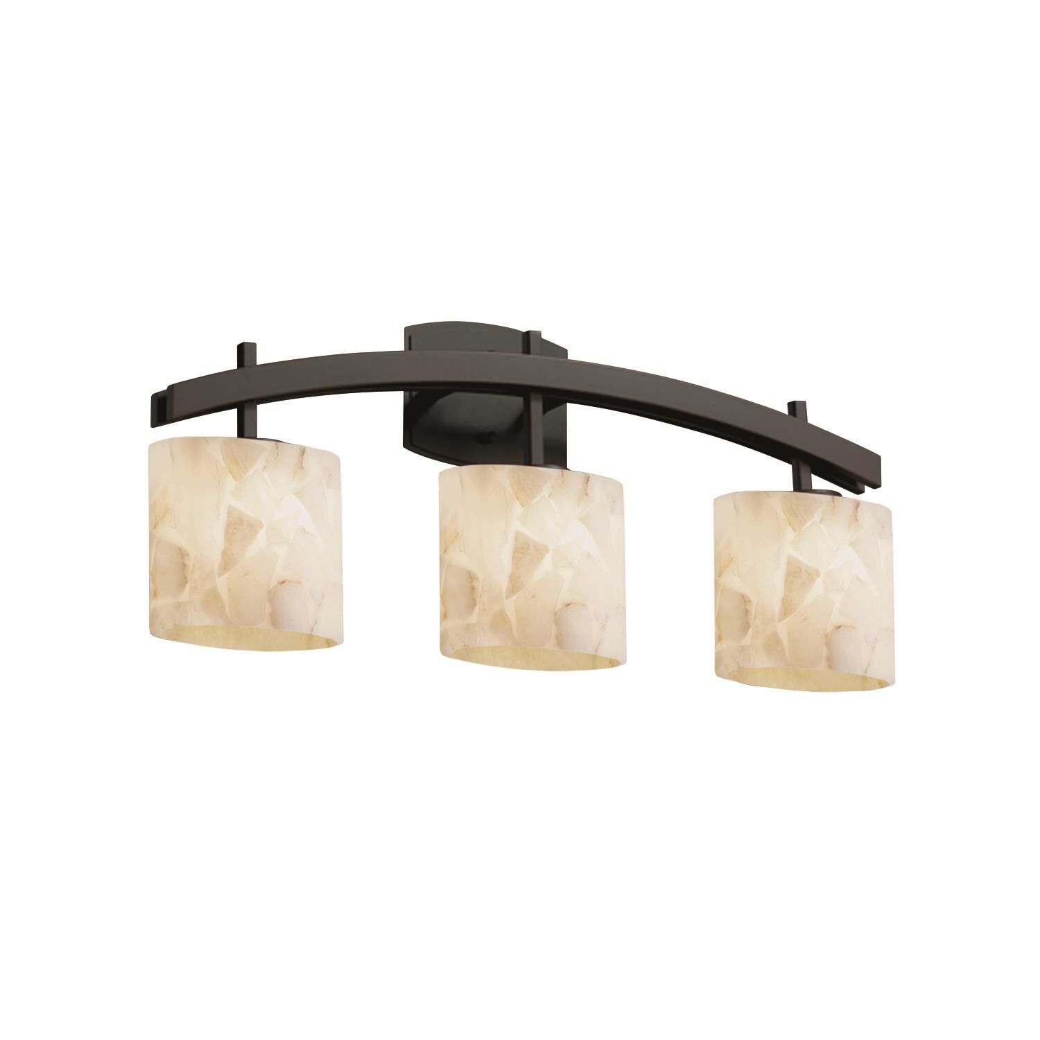Alabaster Rocks! 25 Inch 3 Light Bath Vanity Light by Justice Design Group
