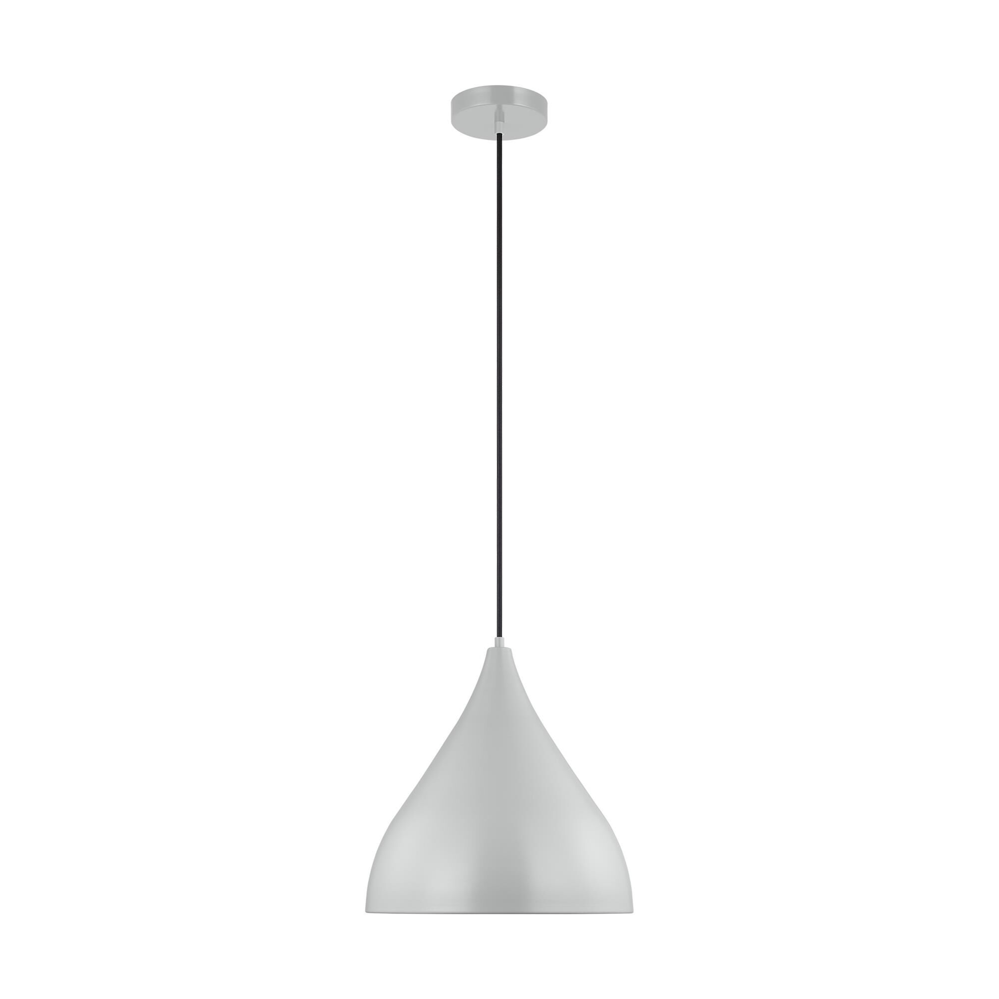 Shown in Matte Grey finish and Matte Grey glass and Matte Grey Steel shade