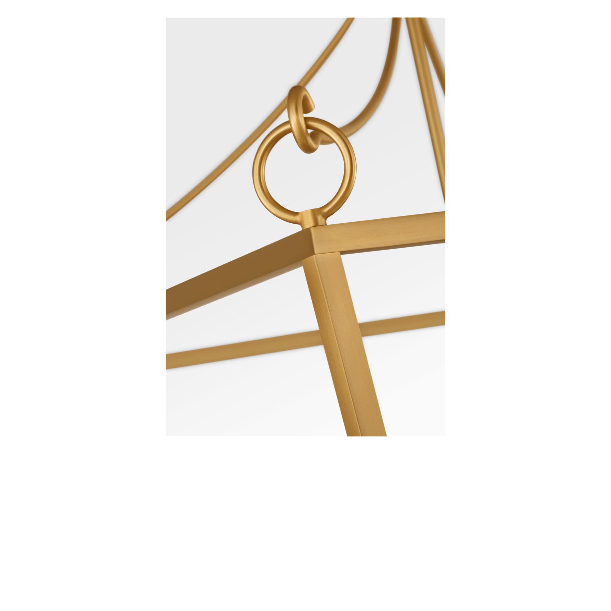 Shown in Burnished Brass finish