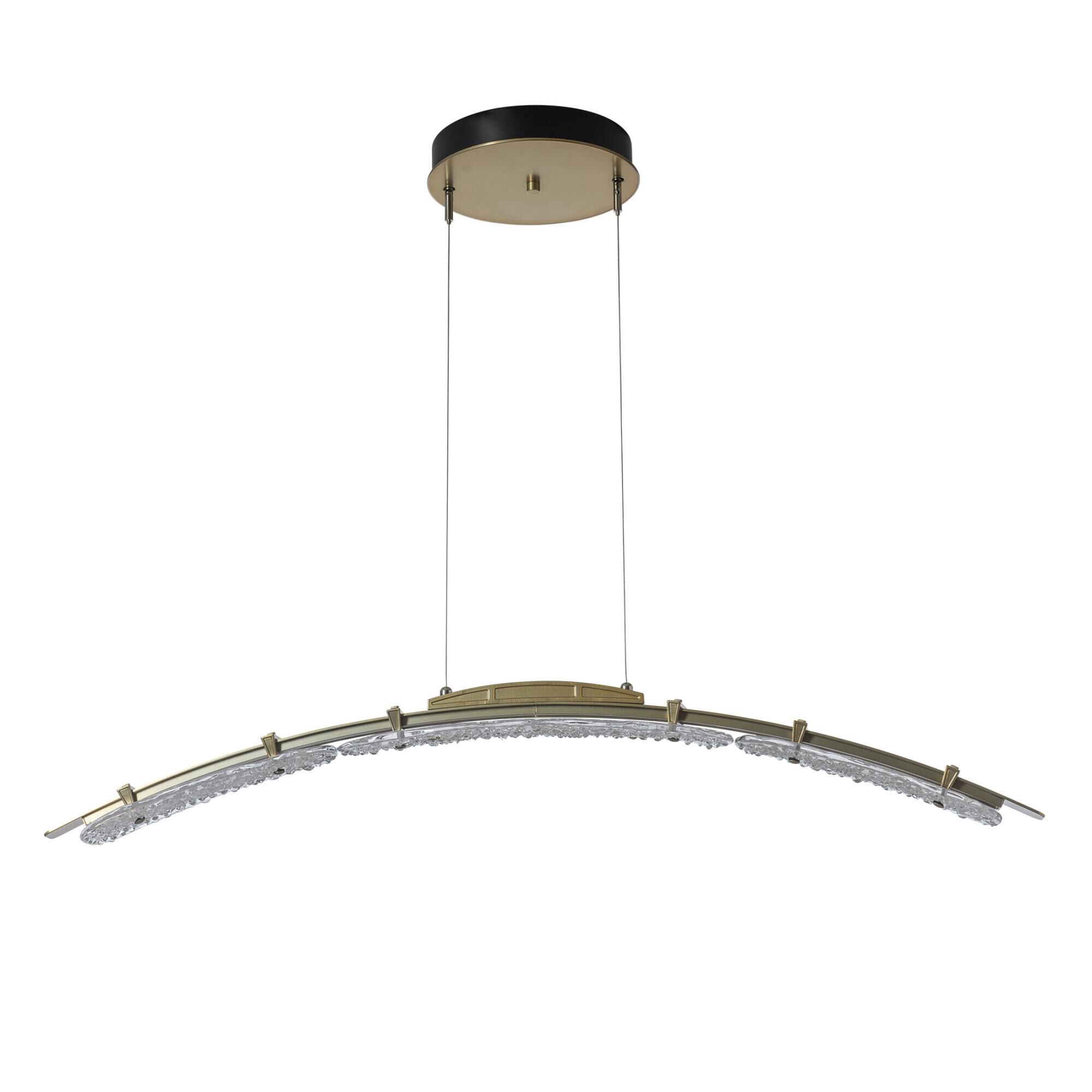 Glissade Mini Pendant by Hubbardton Forge