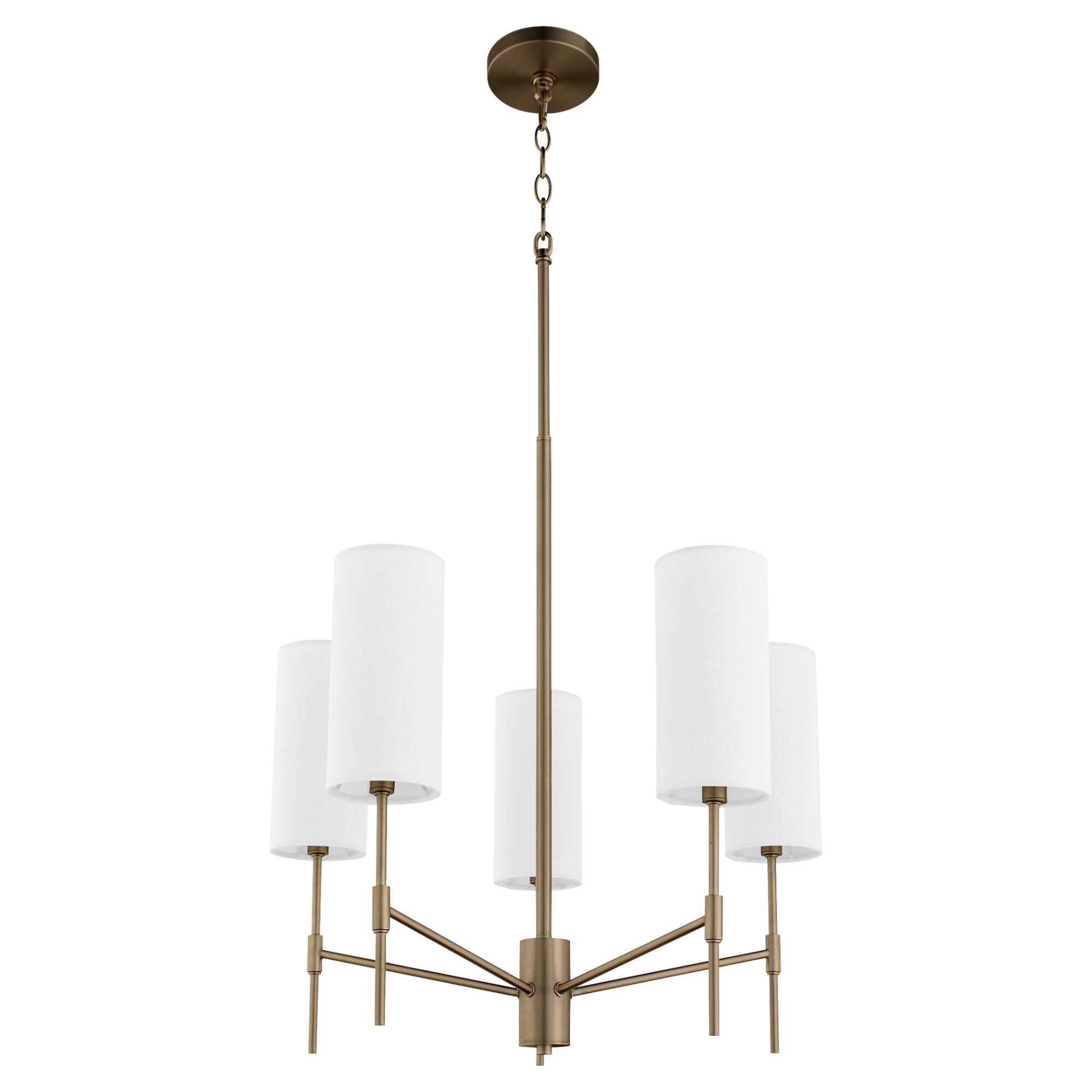 Hamilton 23 Inch 5 Light Chandelier by Quorum International