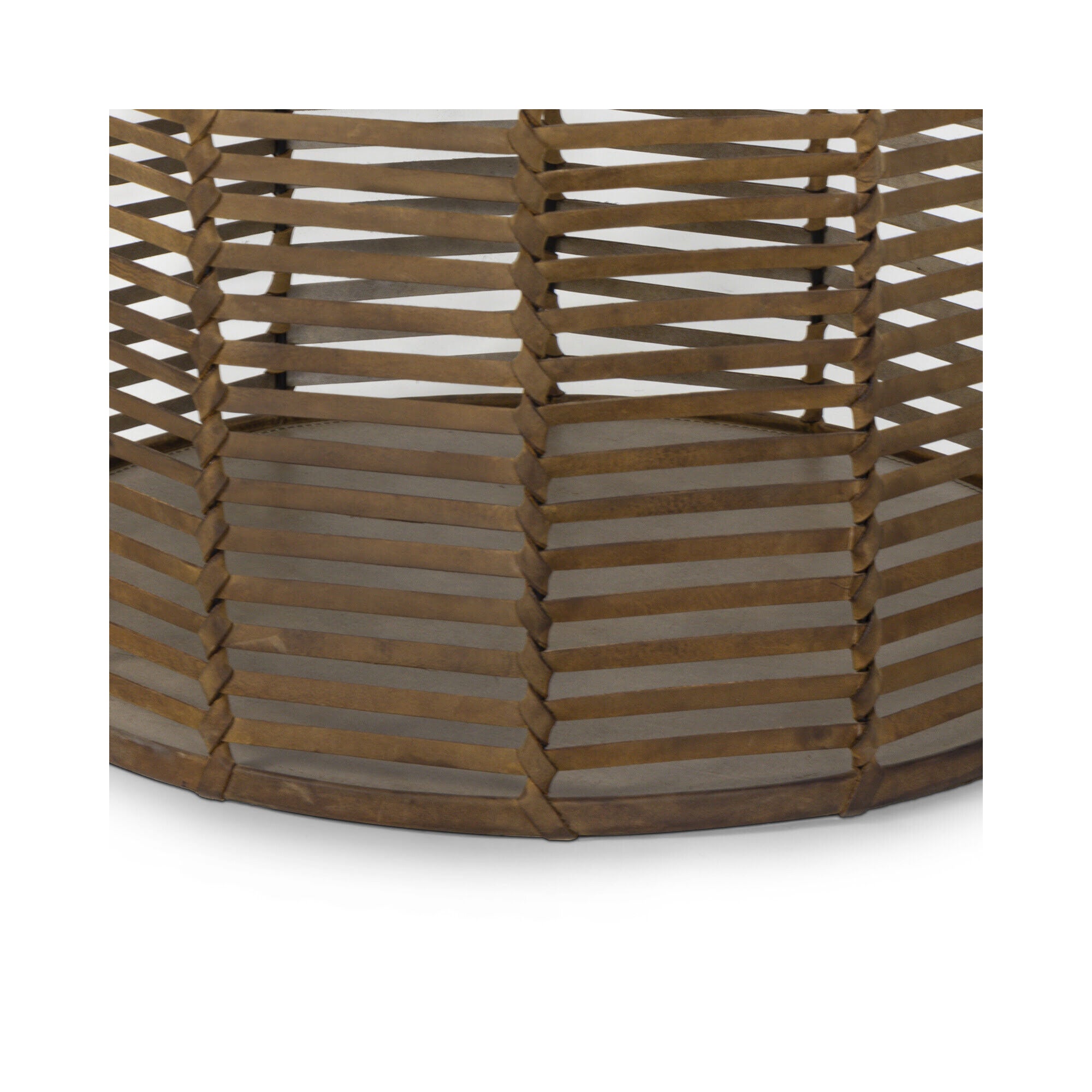 Shown in Brown finish and - None - shade