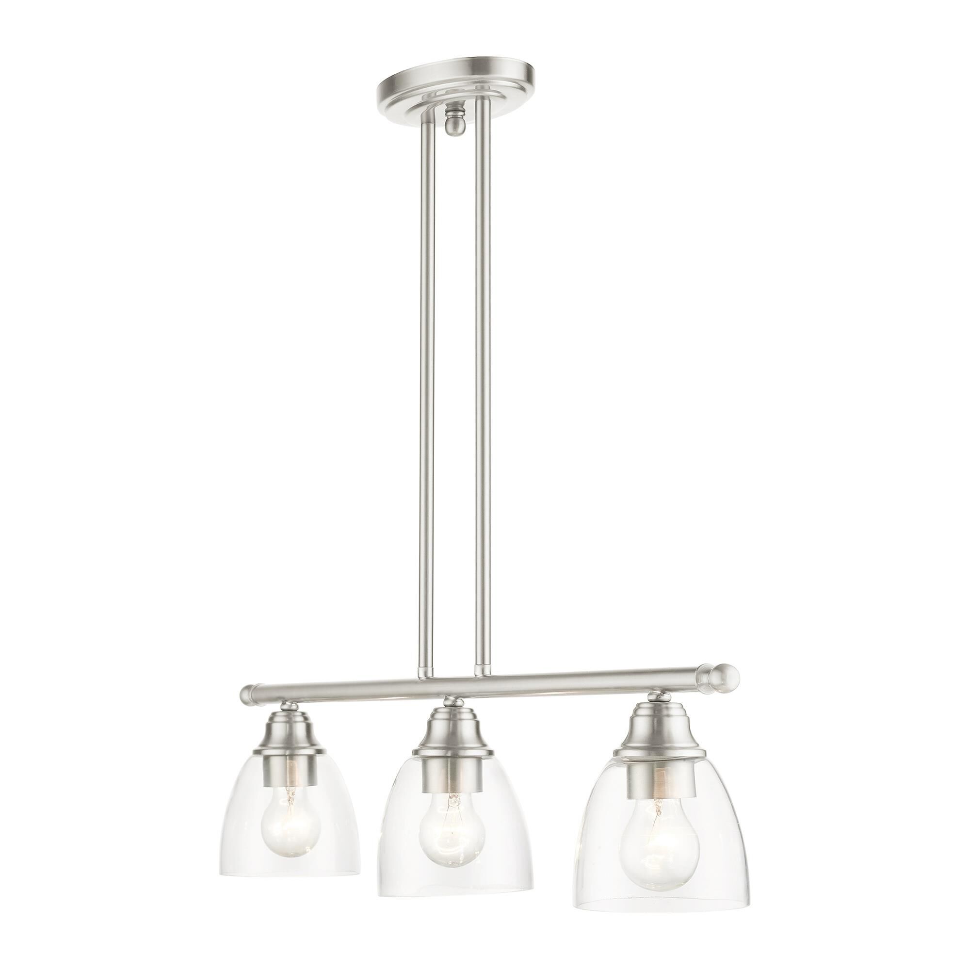 Montgomery 30 Inch 3 Light Linear Suspension Light by Livex Lighting