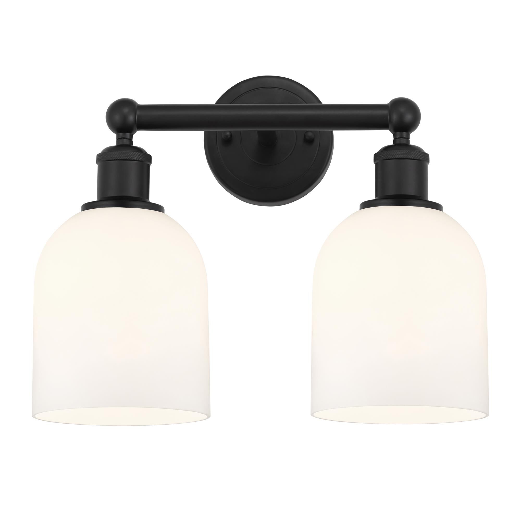 Shown in Matte Black finish and Glossy White glass
