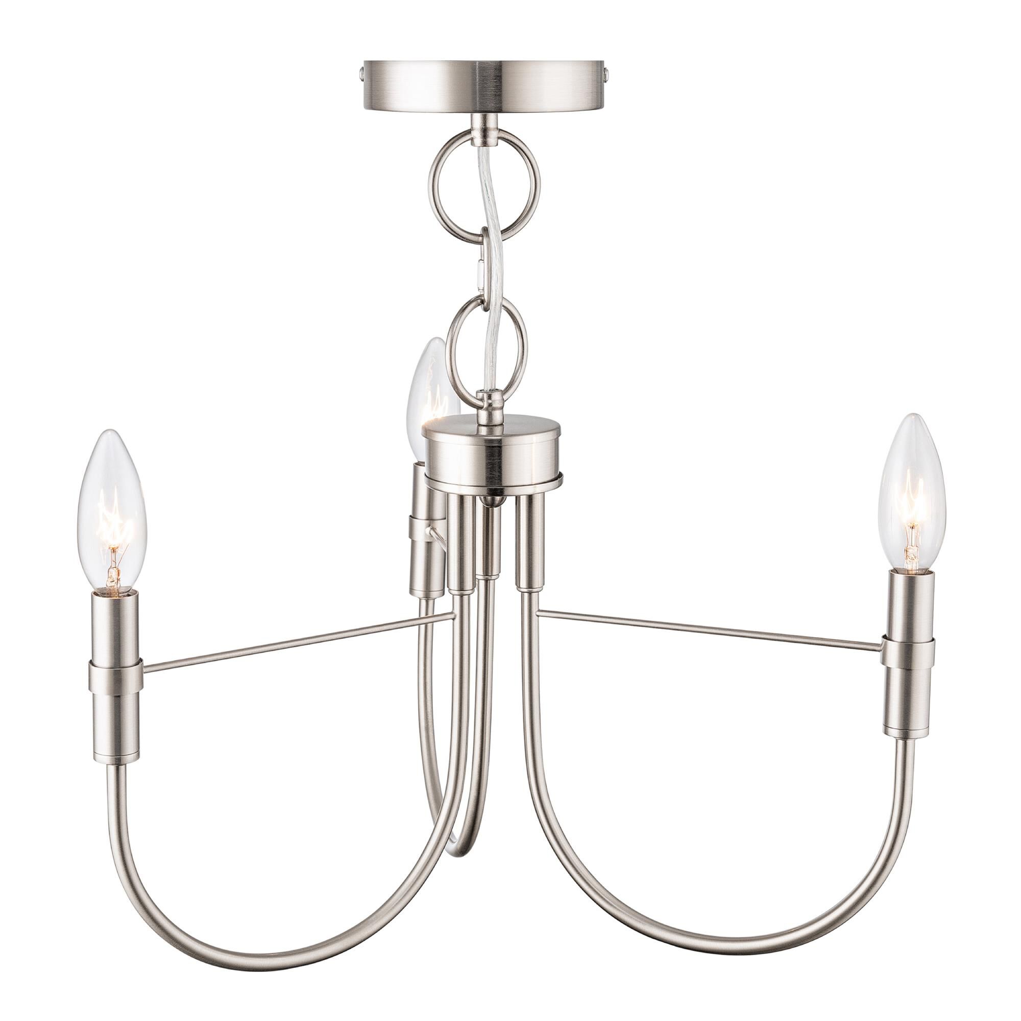 Shown in Brushed Nickel finish
