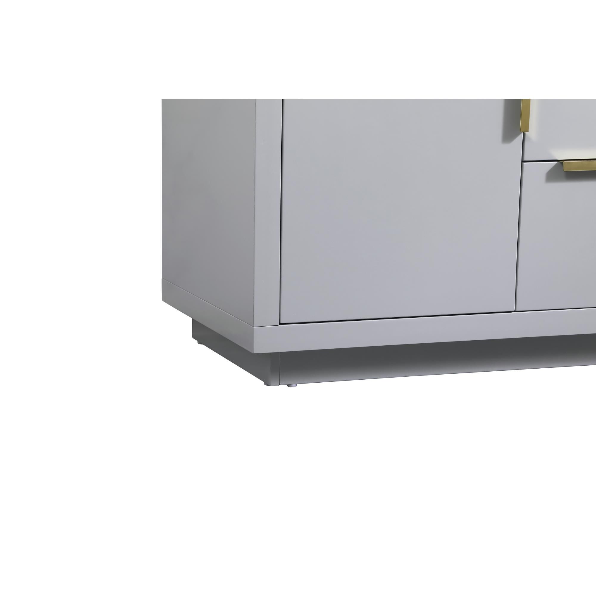 Shown in Grey finish