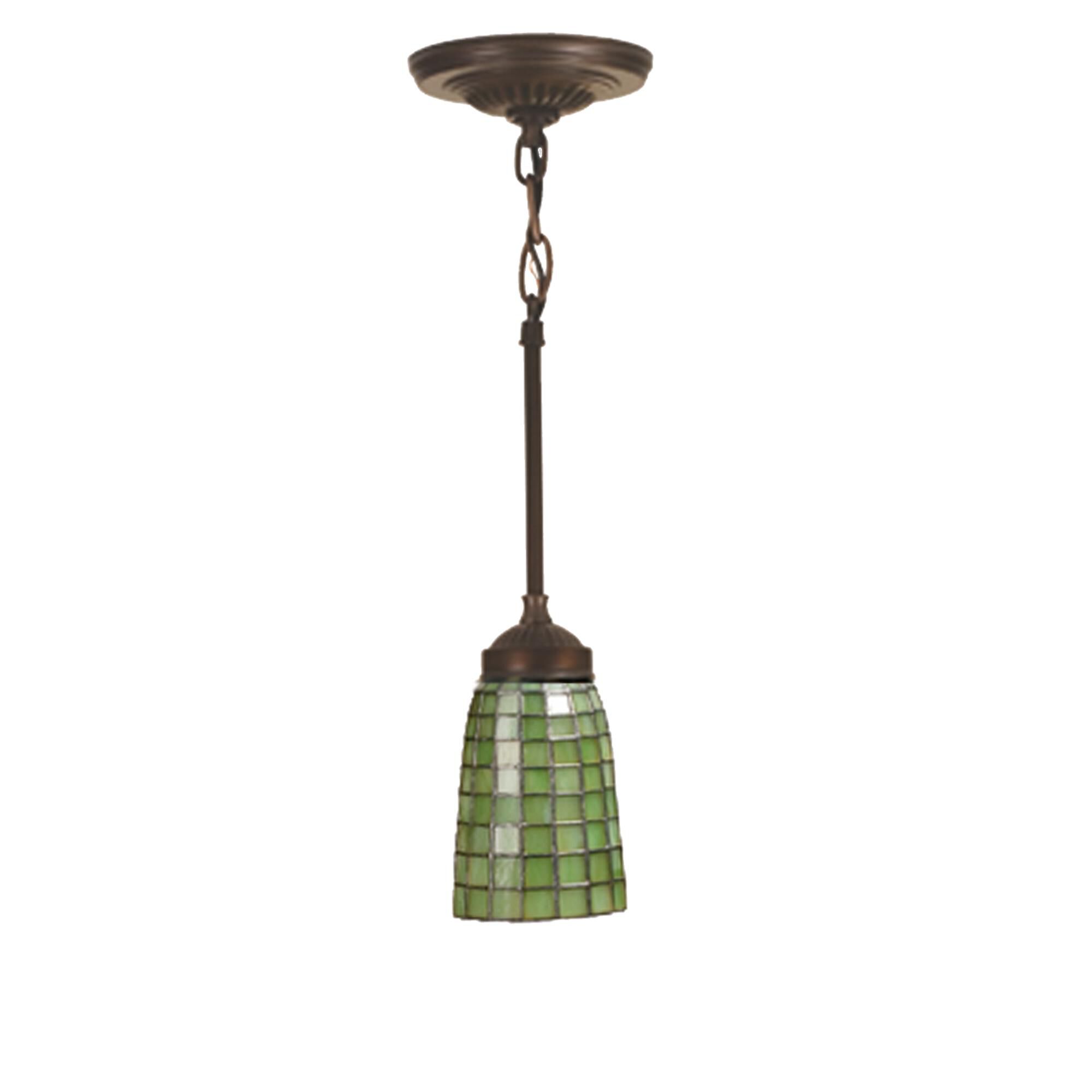 Terra Verde 5 Inch Mini Pendant by Meyda Lighting
