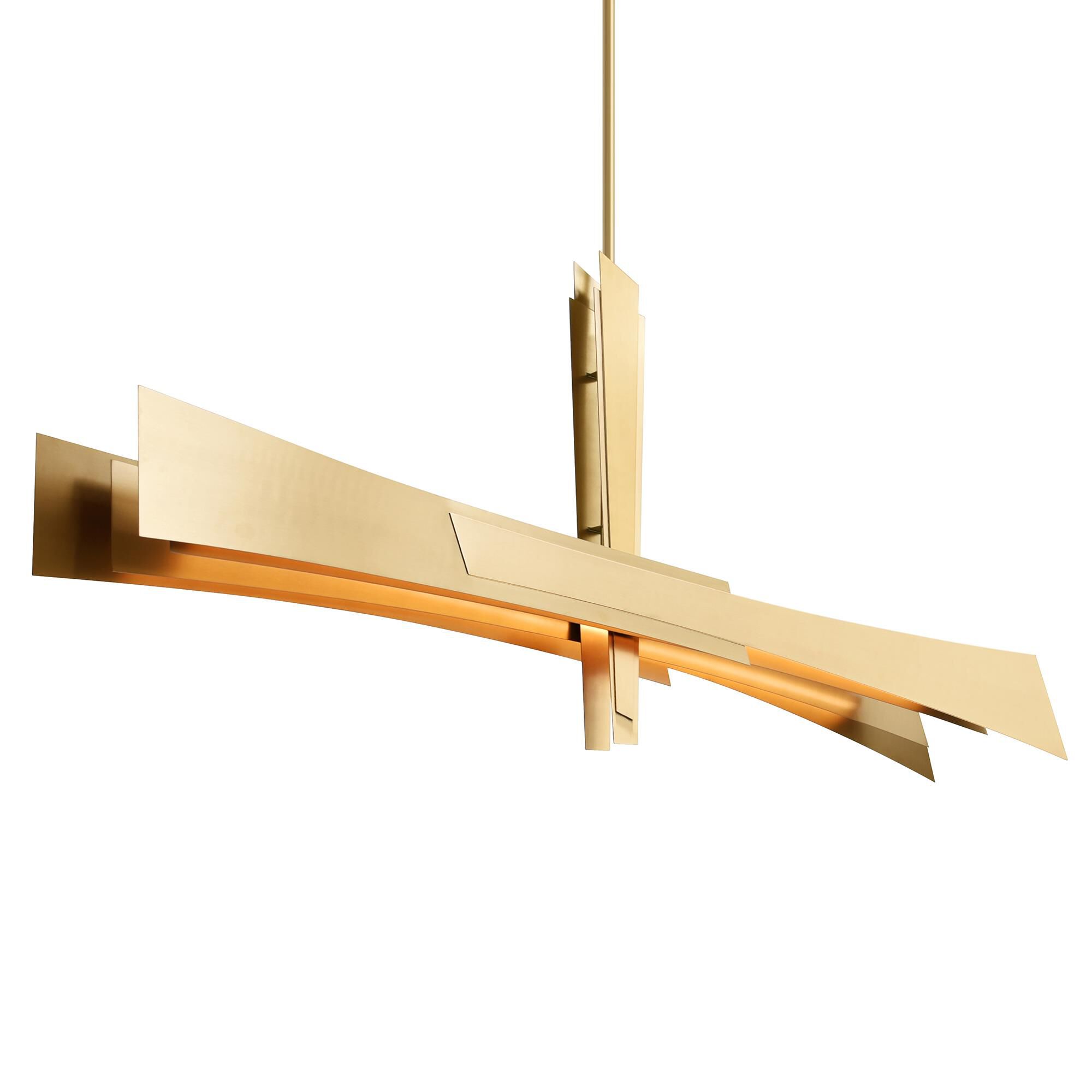 Solara 50 Inch Linear Suspension Light by CWI Lighting