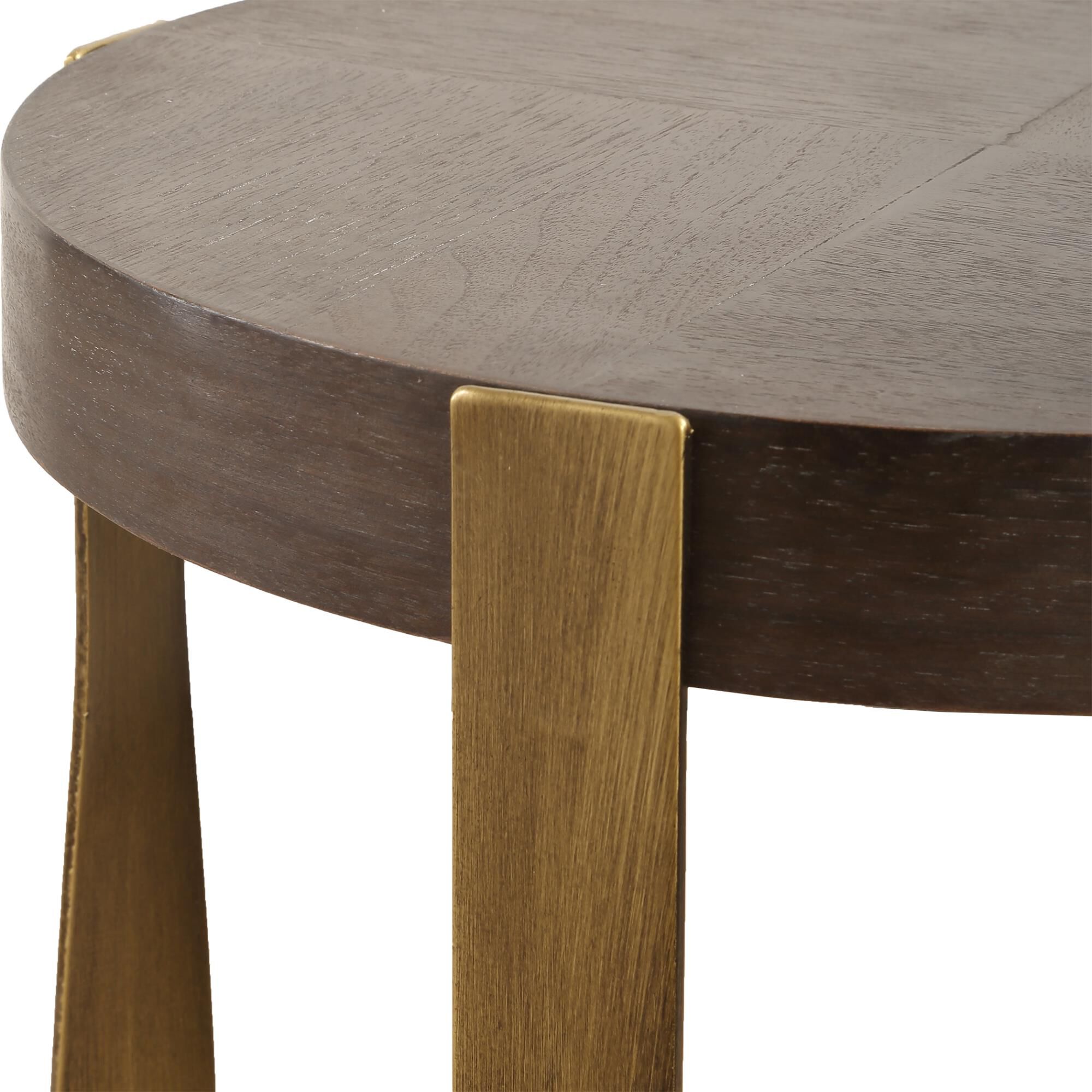 Shown in Brass and Woodtone finish