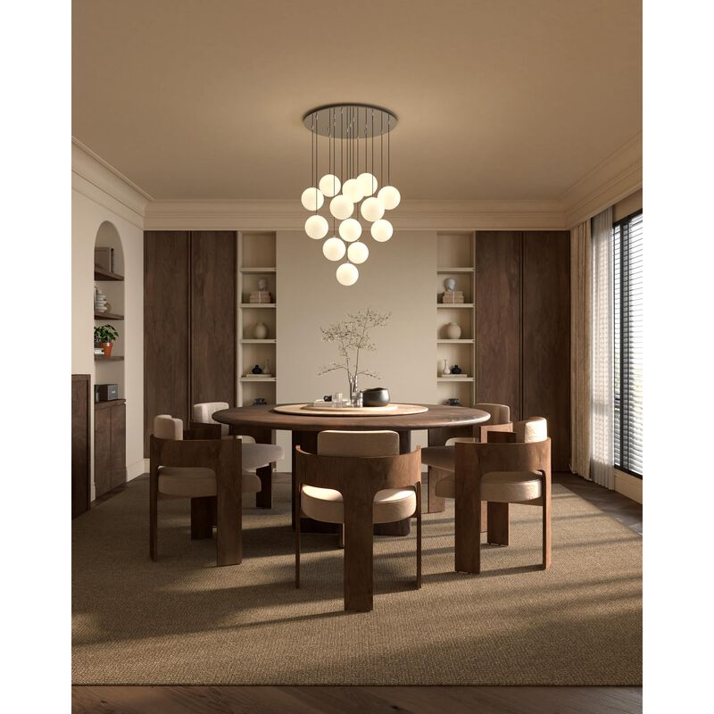 Bolla 25 Inch Multi Light Pendant by Kuzco Lighting