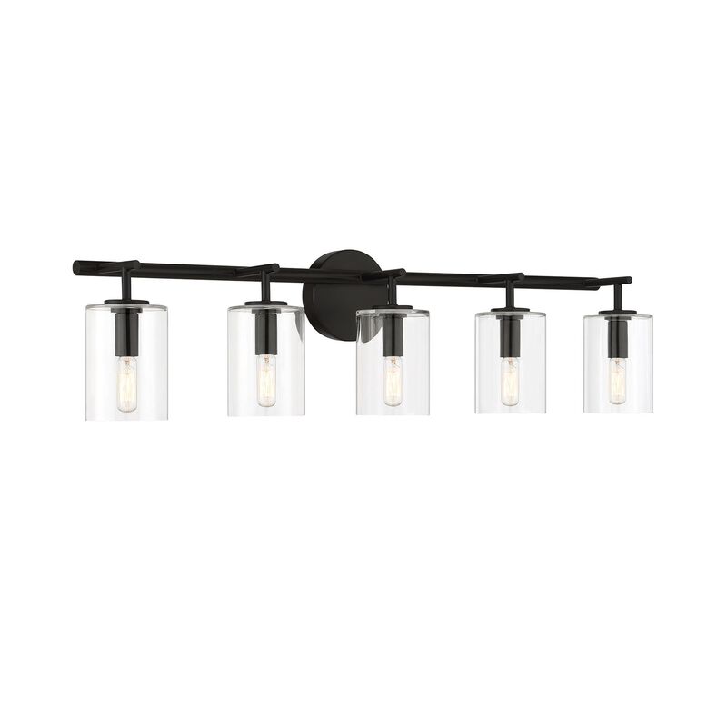 Hailie 35 Inch 5 Light Bath Vanity Light by Craftmade