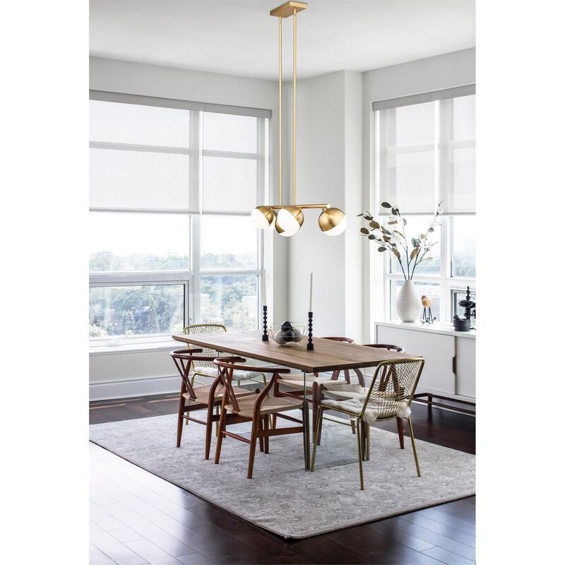 Realm Sphere 42 Inch Linear Suspension Light by Z Lite