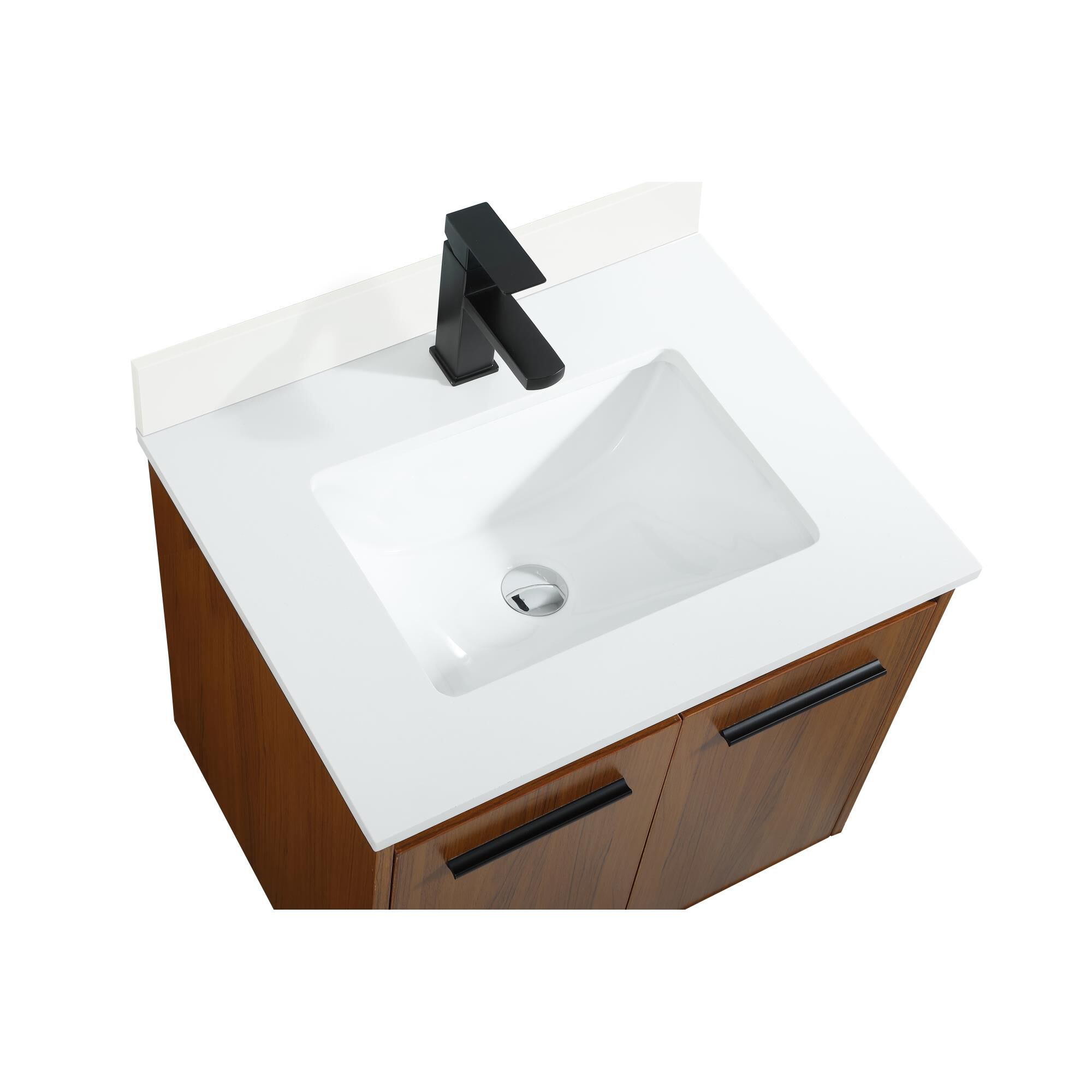 Shown in Teak finish