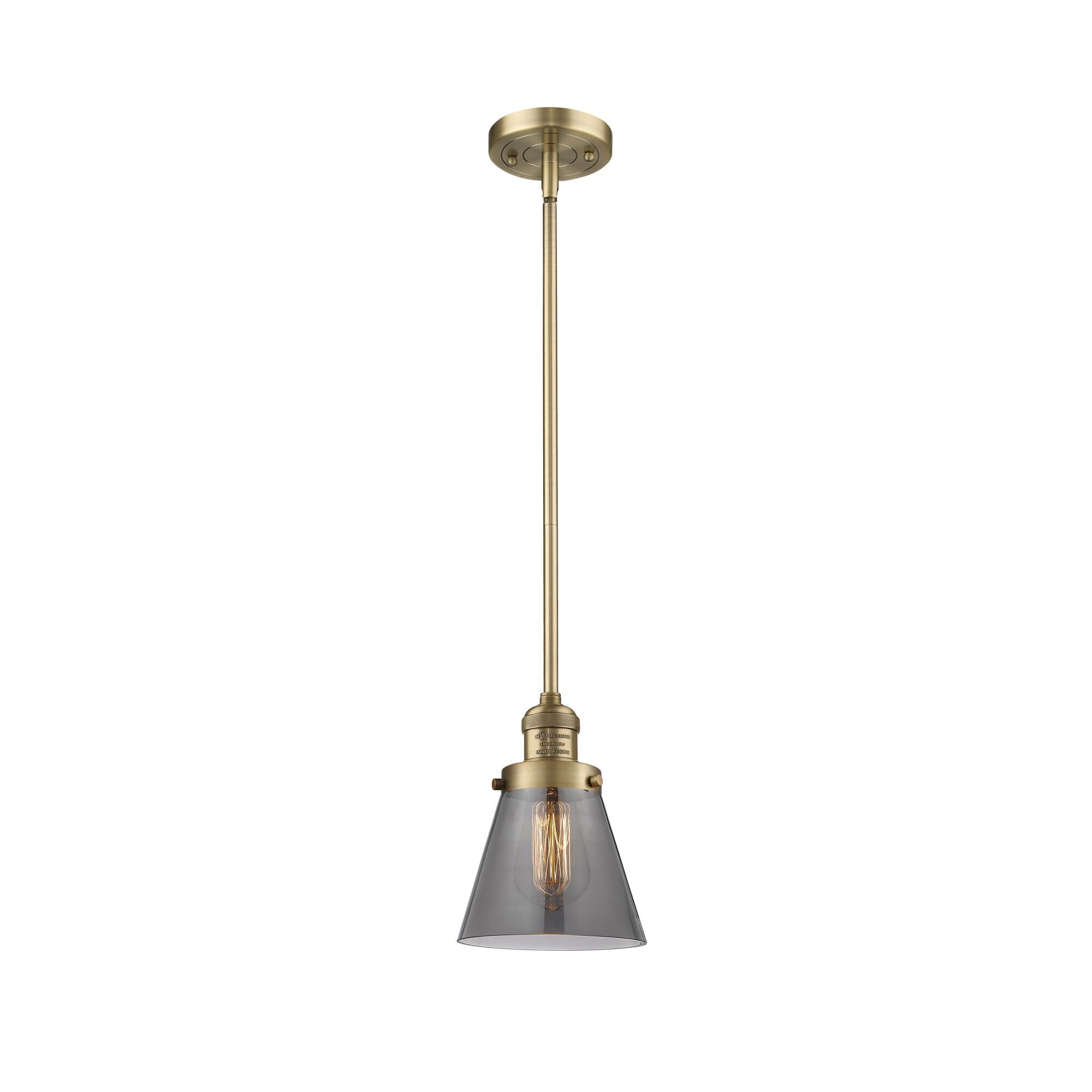 Bruno Marashlian Small Cone 6 Inch Mini Pendant by Innovations Lighting