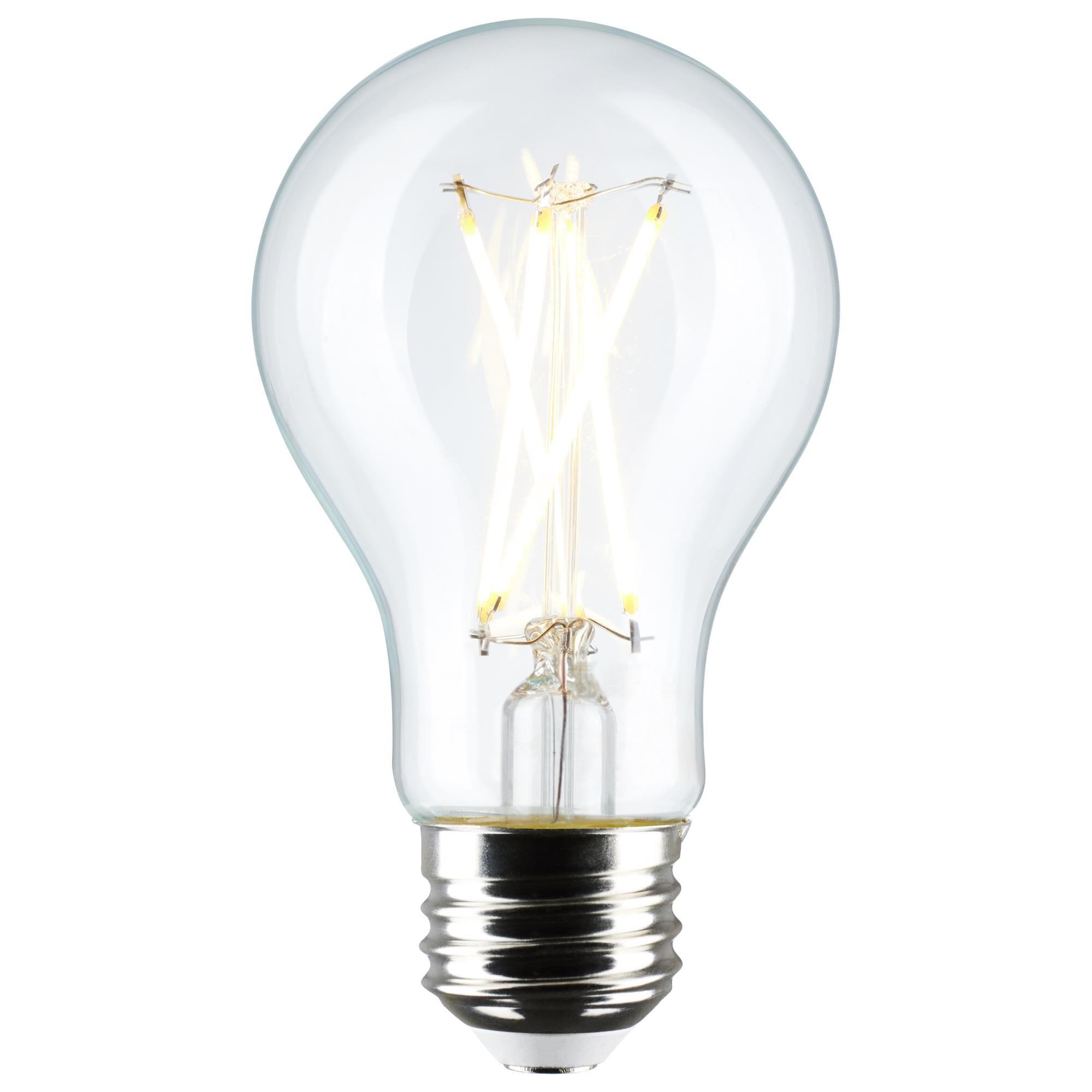 Dimmable 8 Watt 4000K A19 LED Light Bulb by Satco