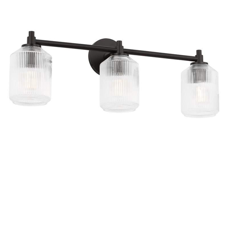 Chapman & Myers Barstow 26 Inch 3 Light Bath Vanity Light by Visual Comfort Studio