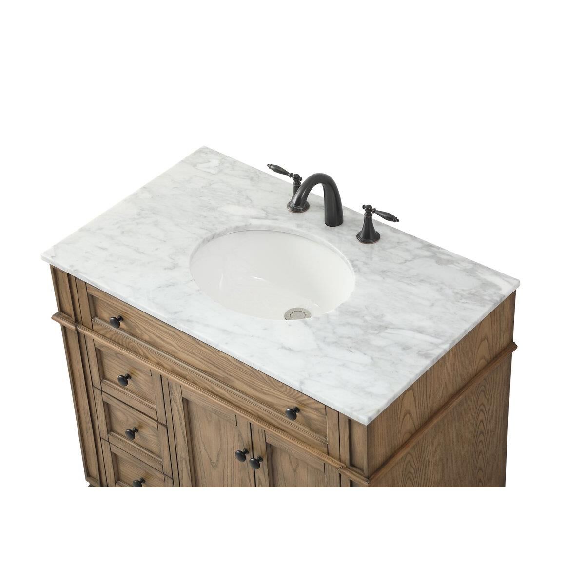 Shown in Driftwood finish