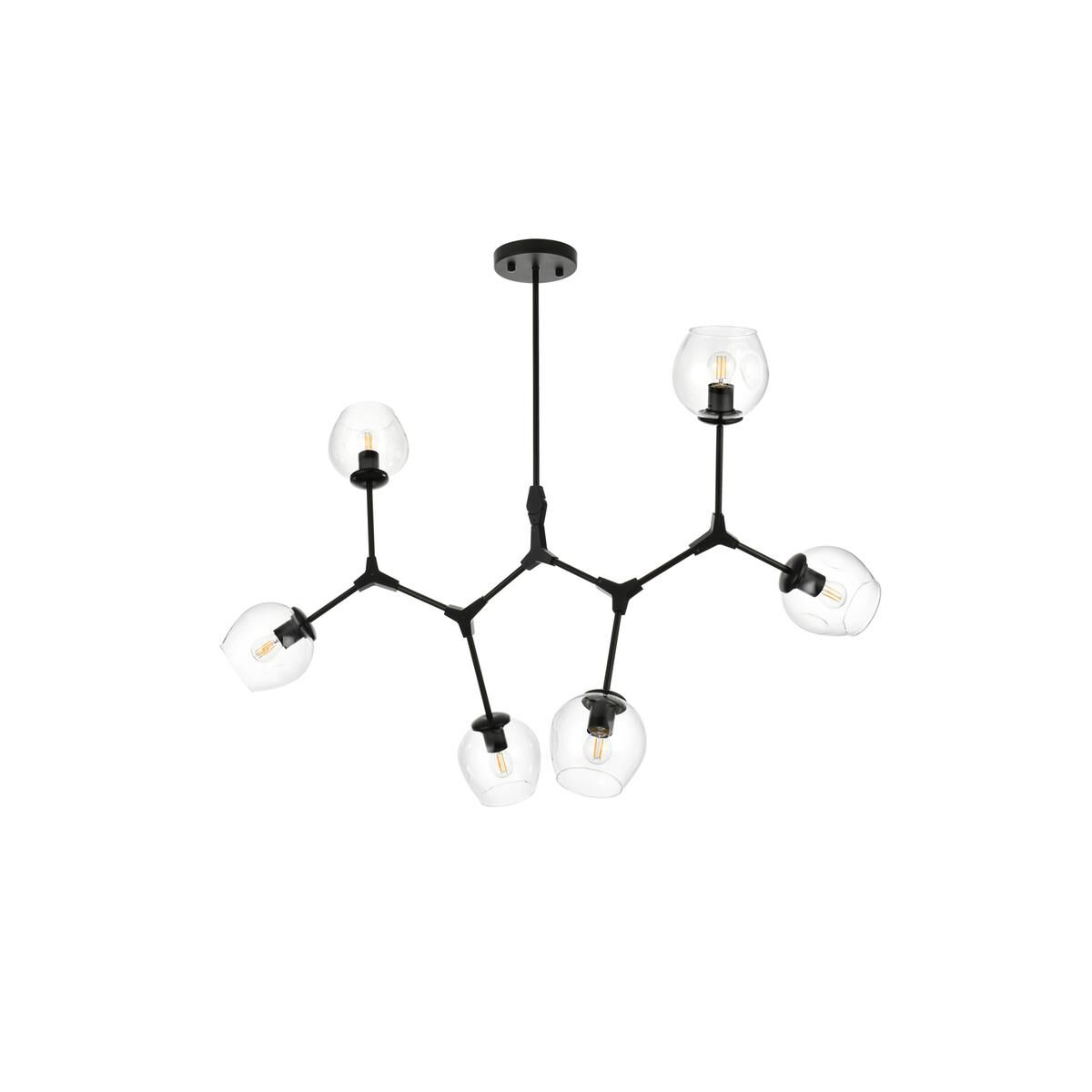 Cavoli 49 Inch Linear Suspension Light by Elegant Lighting