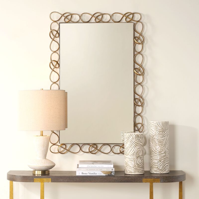 Twist It Medium Decorative Mirror by Uttermost