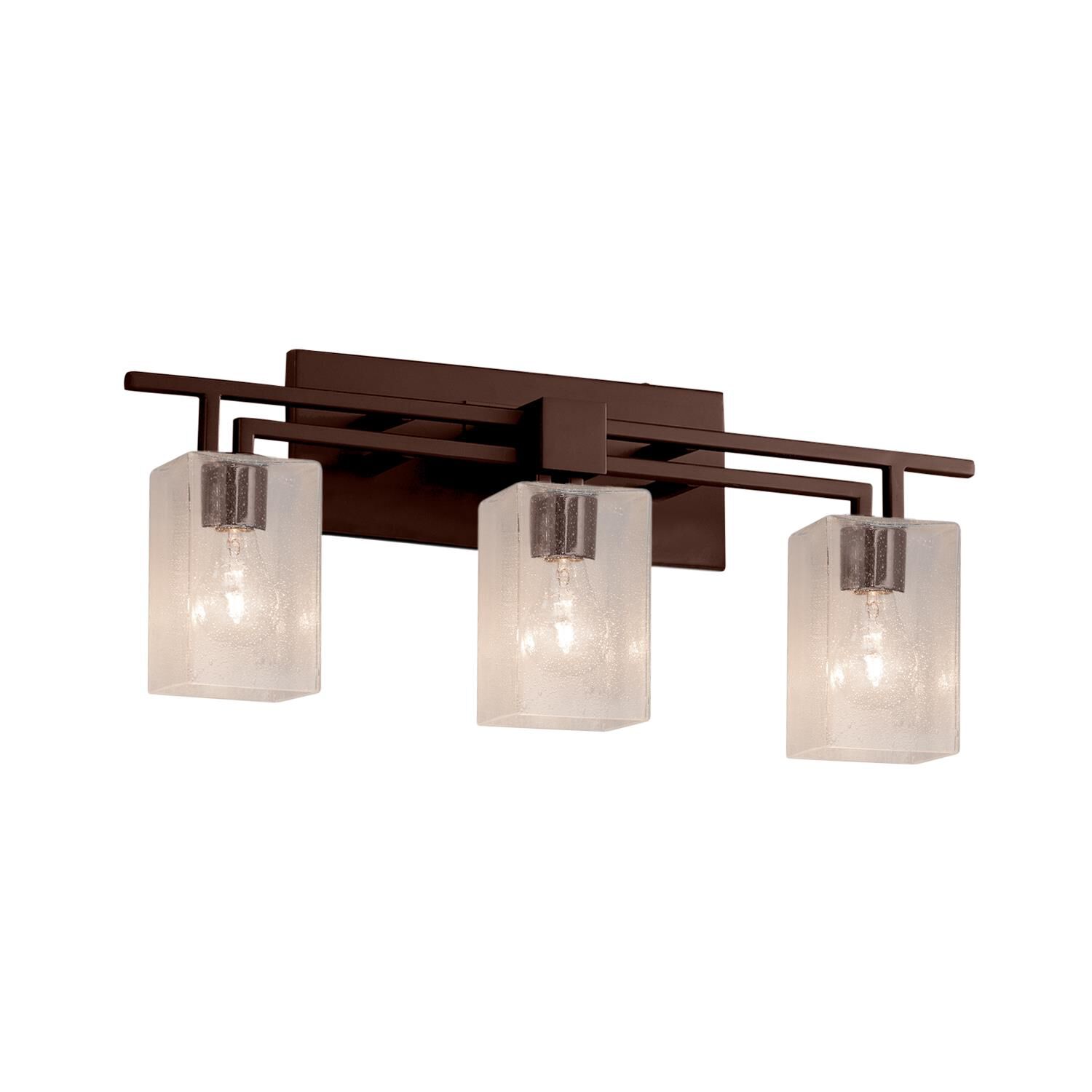 Fusion 26 Inch 3 Light Bath Vanity Light by Justice Design Group