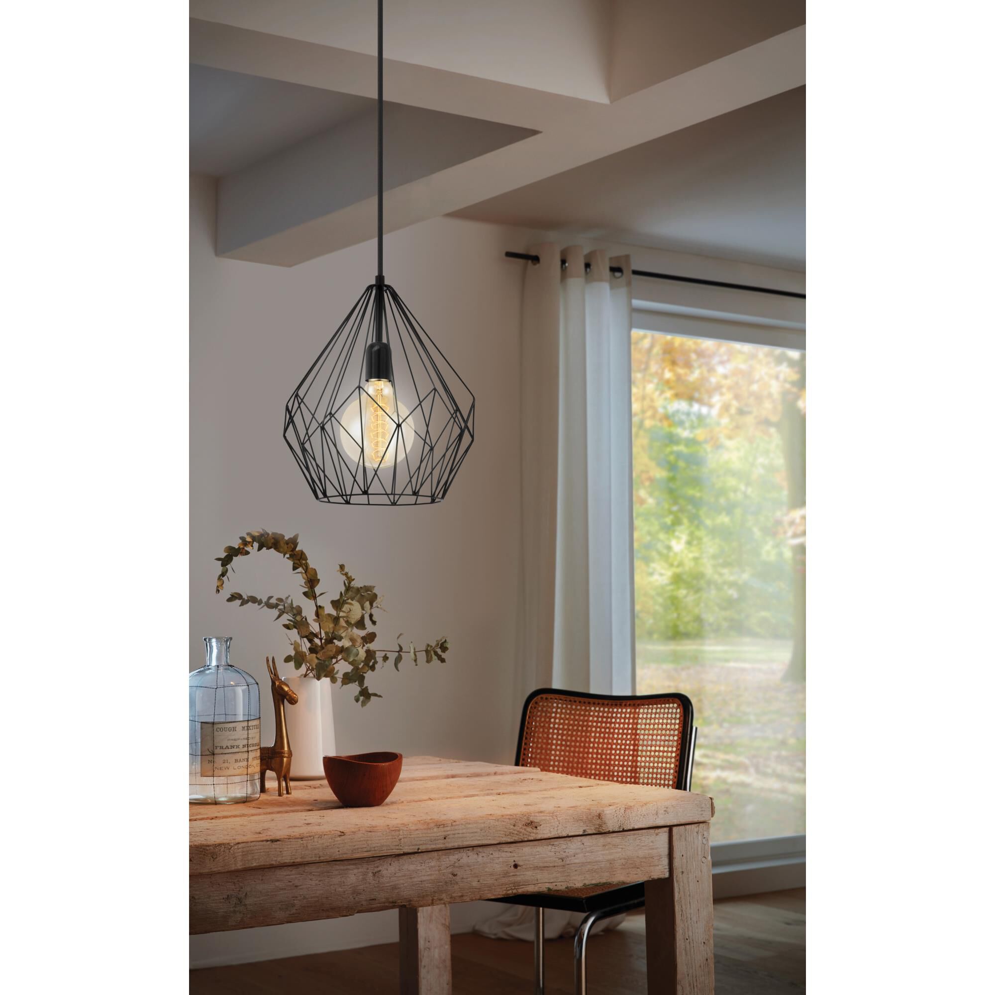Eglo Lighting Eglo Carlton 11 Inch Mini Pendant
