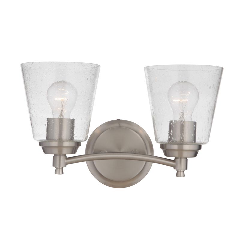 Tyler 14 Inch 2 Light Bath Vanity Light by Craftmade